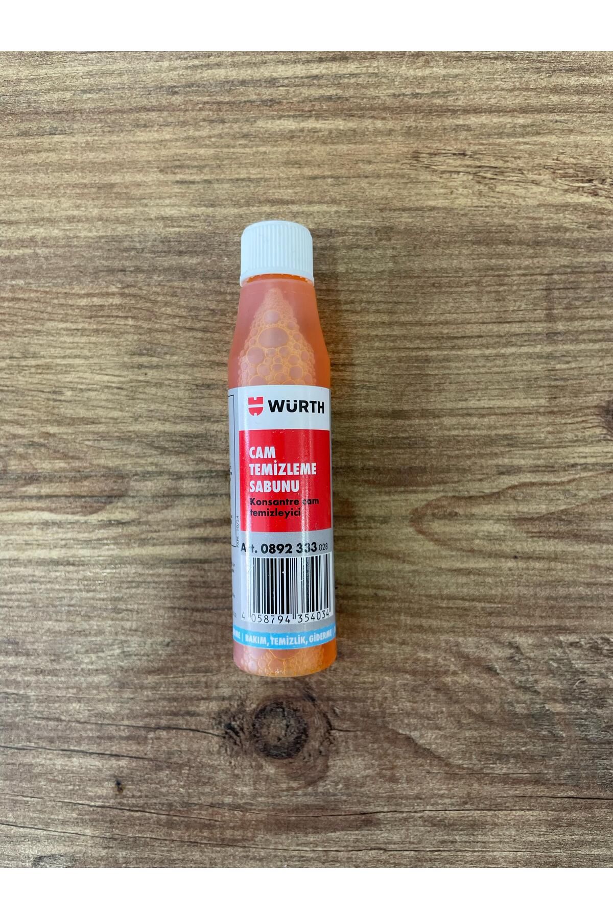 Würth Oto Konsantre Cam Suyu Temizleme Sabunu ( 32ML)