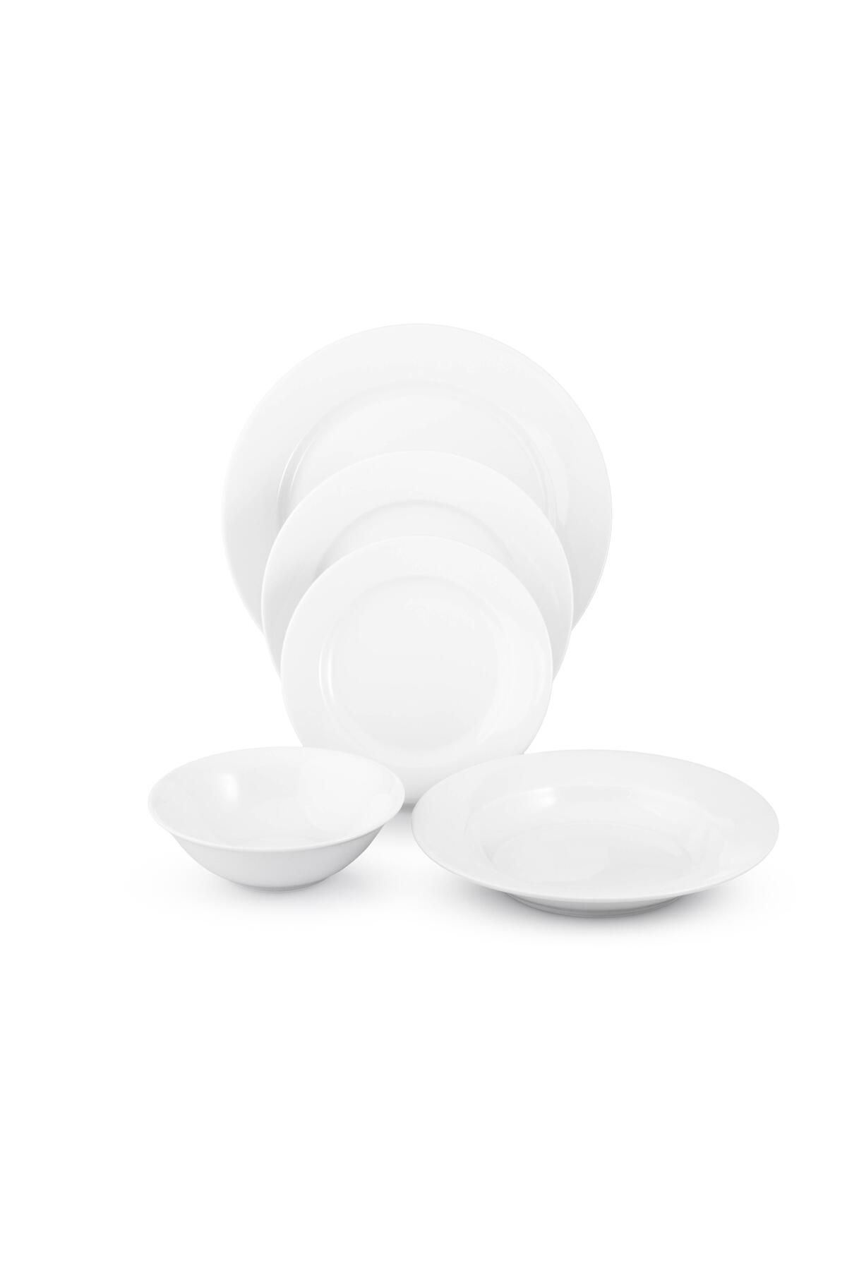 Dania-30-piece white dinner set serves 6 people 2