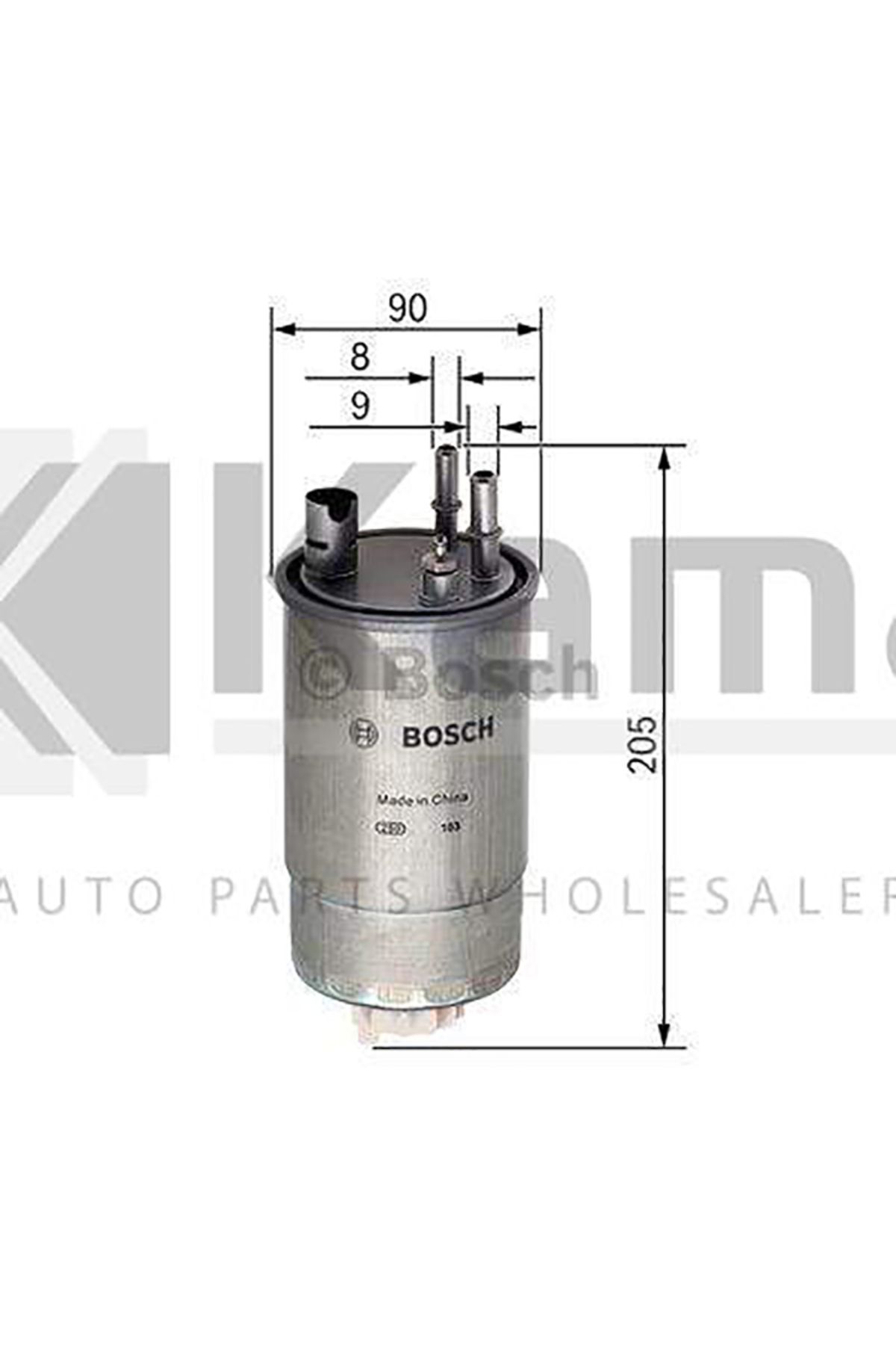 Bosch 813058 MAZOT FİLTRESİ OPEL MERIVA-A (1.3CDTI) 06-