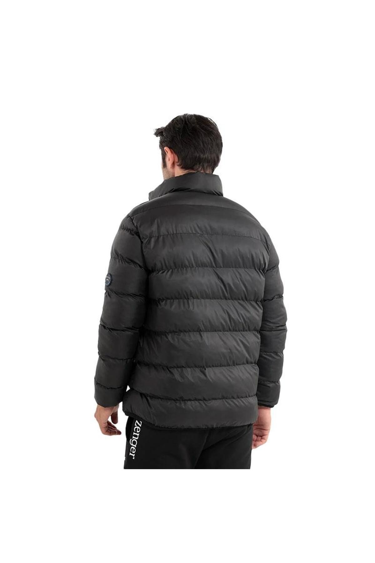کاپشن ورزشی مشکی مردانه ندیم اول اورجینال Slazenger