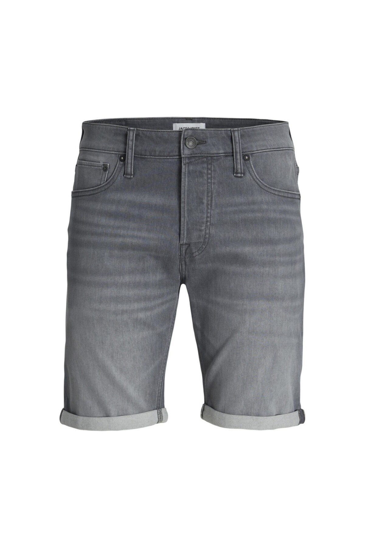 جک اند جونز شلوارک خاکستری مردانه Jack&Jones Rick Icon