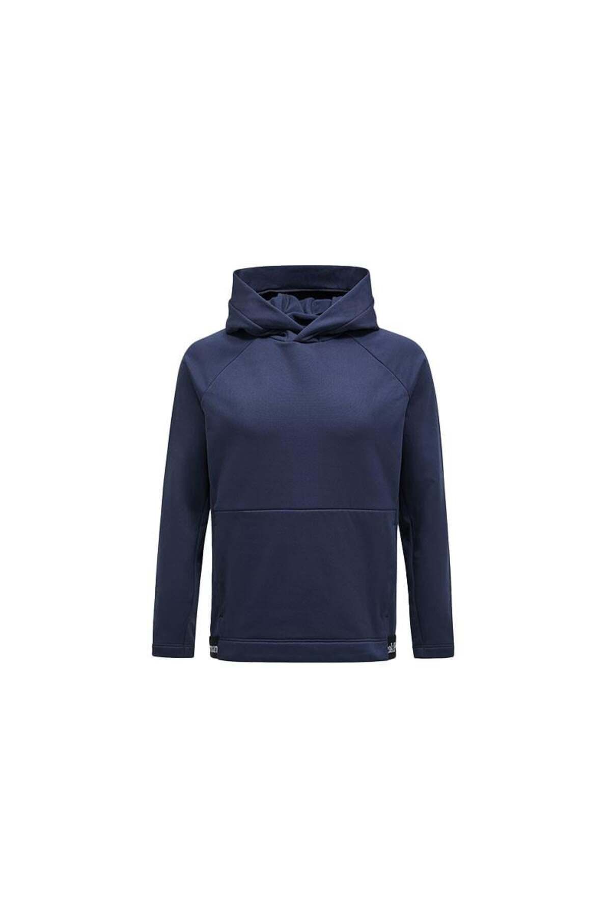 Peak Performance-Men's Sweatshirt - M Rider Tech Hood, G 78478010   Navy Blue 2