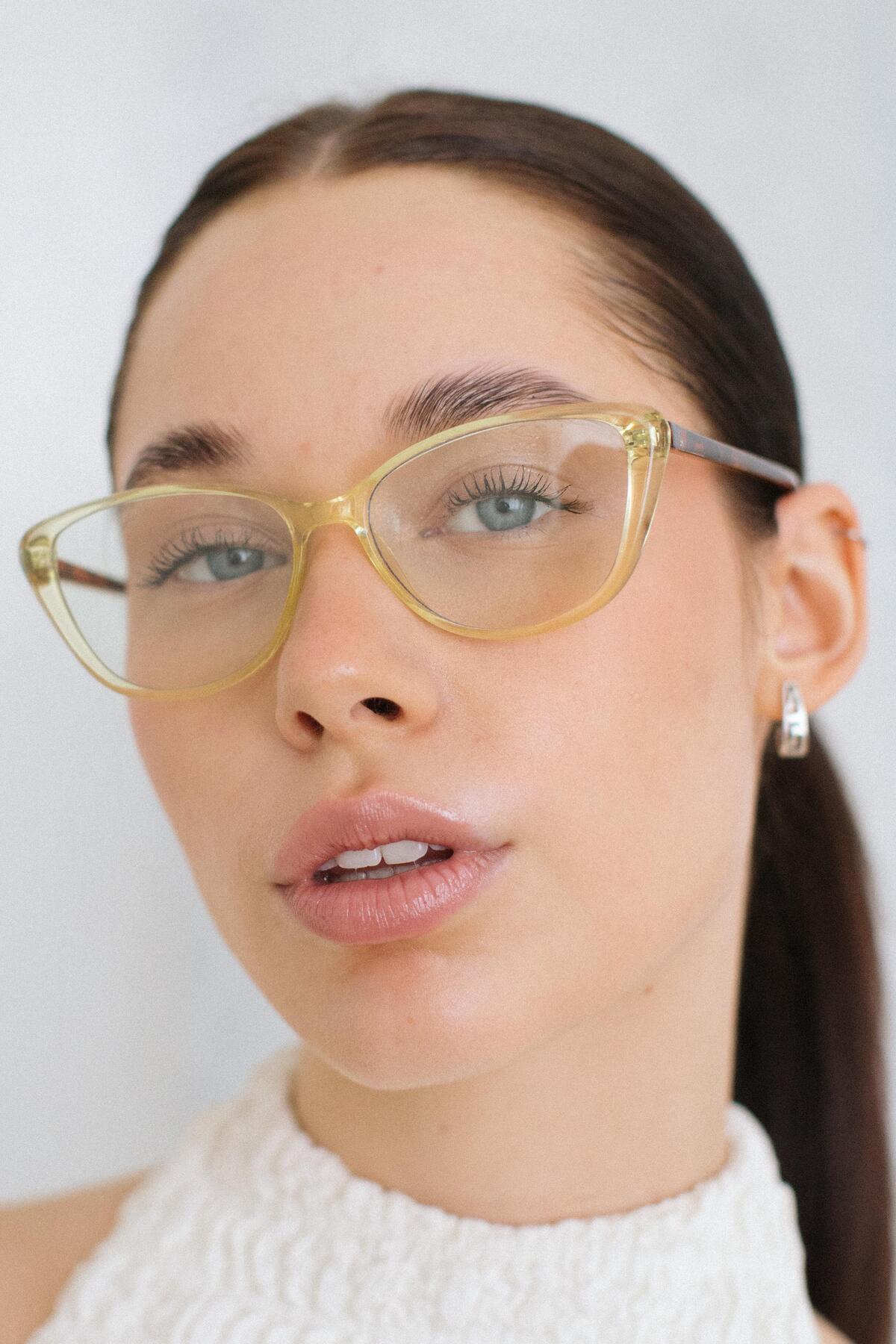 Bilge Karga-Hayrish Yellow Leopard Blue Light Protective Glasses 4