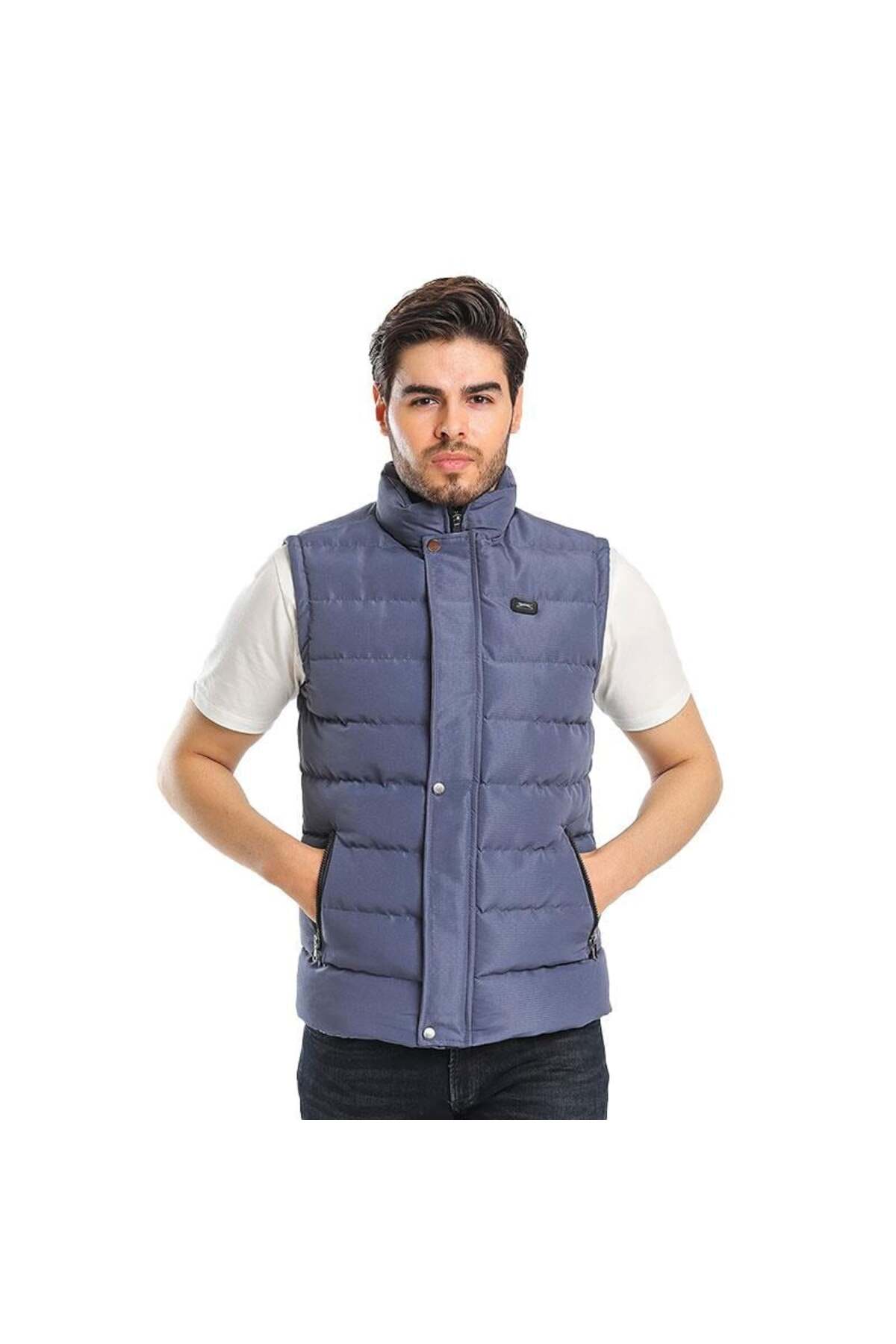 Zula Erkek Yelek St21ye010-825 Mavi