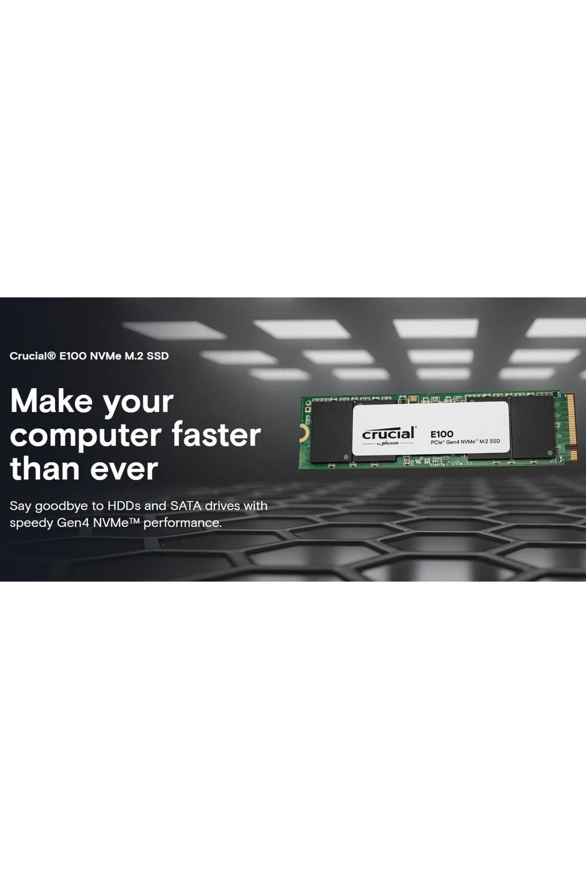 E100 1tb Nvme M.2 Ssd Disk Ct1000e100ssd8 - 5