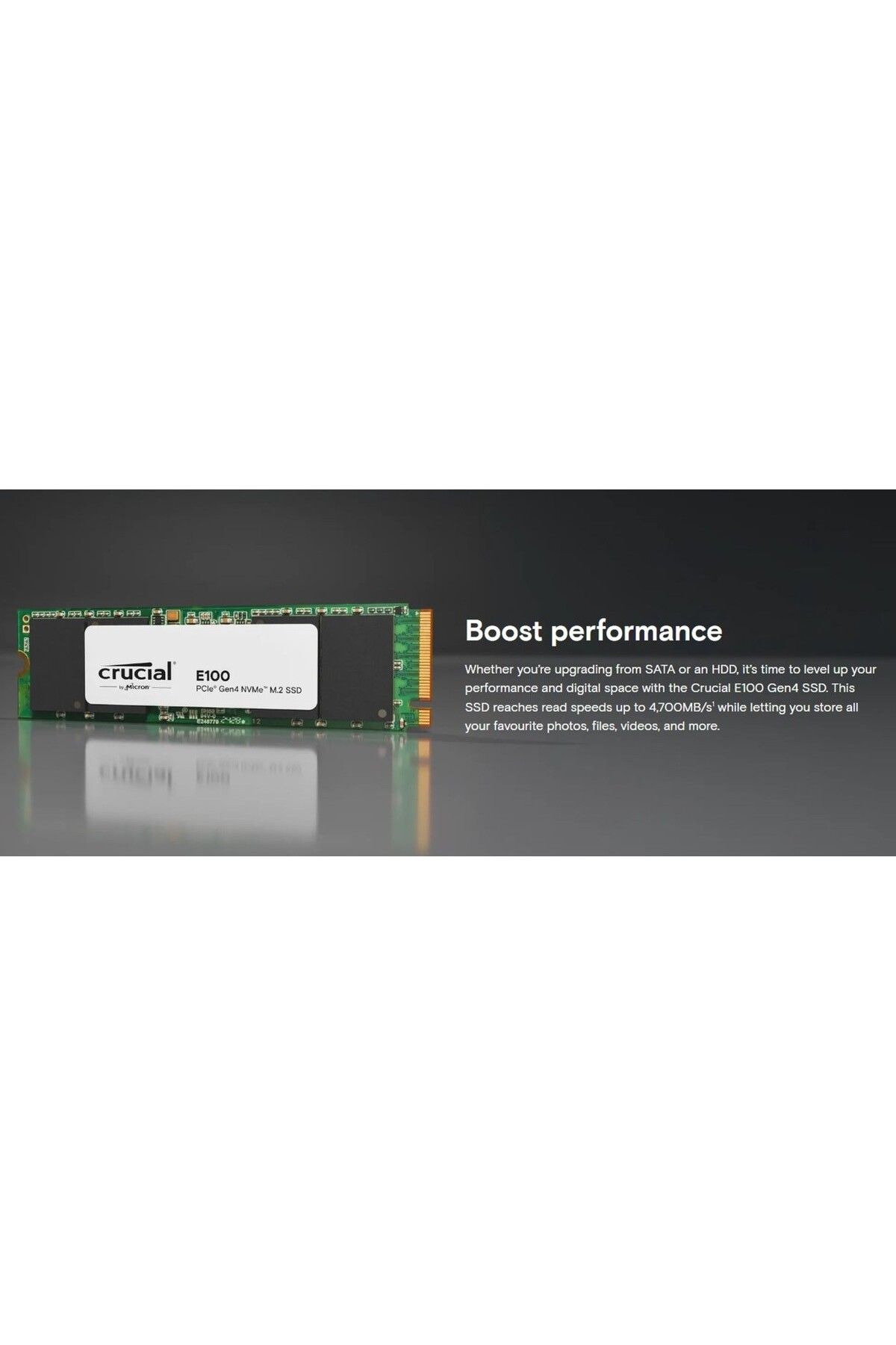 E100 1tb Nvme M.2 Ssd Disk Ct1000e100ssd8 - 3