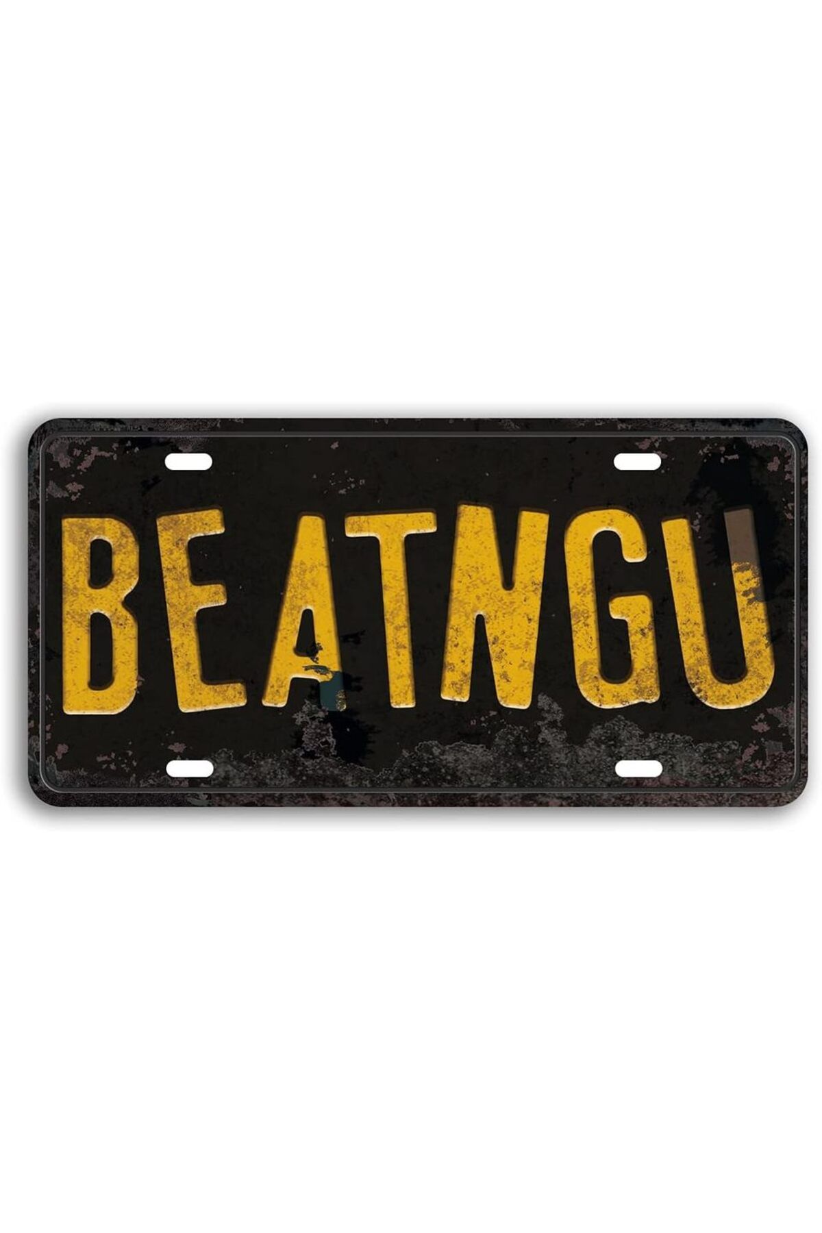 Choice-Jeepers Creepers BEATNGU Embossed License Plate Replica Vintage Distressed Style Prop Car Number ... 1