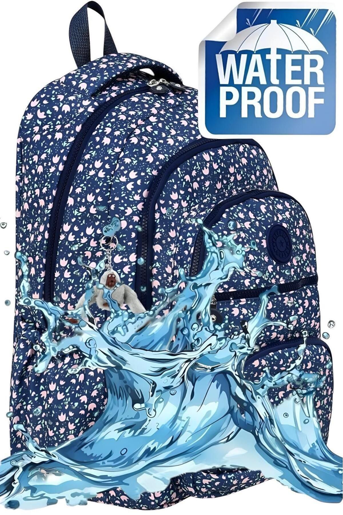 Uniquerrs-Unisex Patterned Luxury Printed Waterproof Daily Use School Bag and Backpack with Laptop Compartment 2