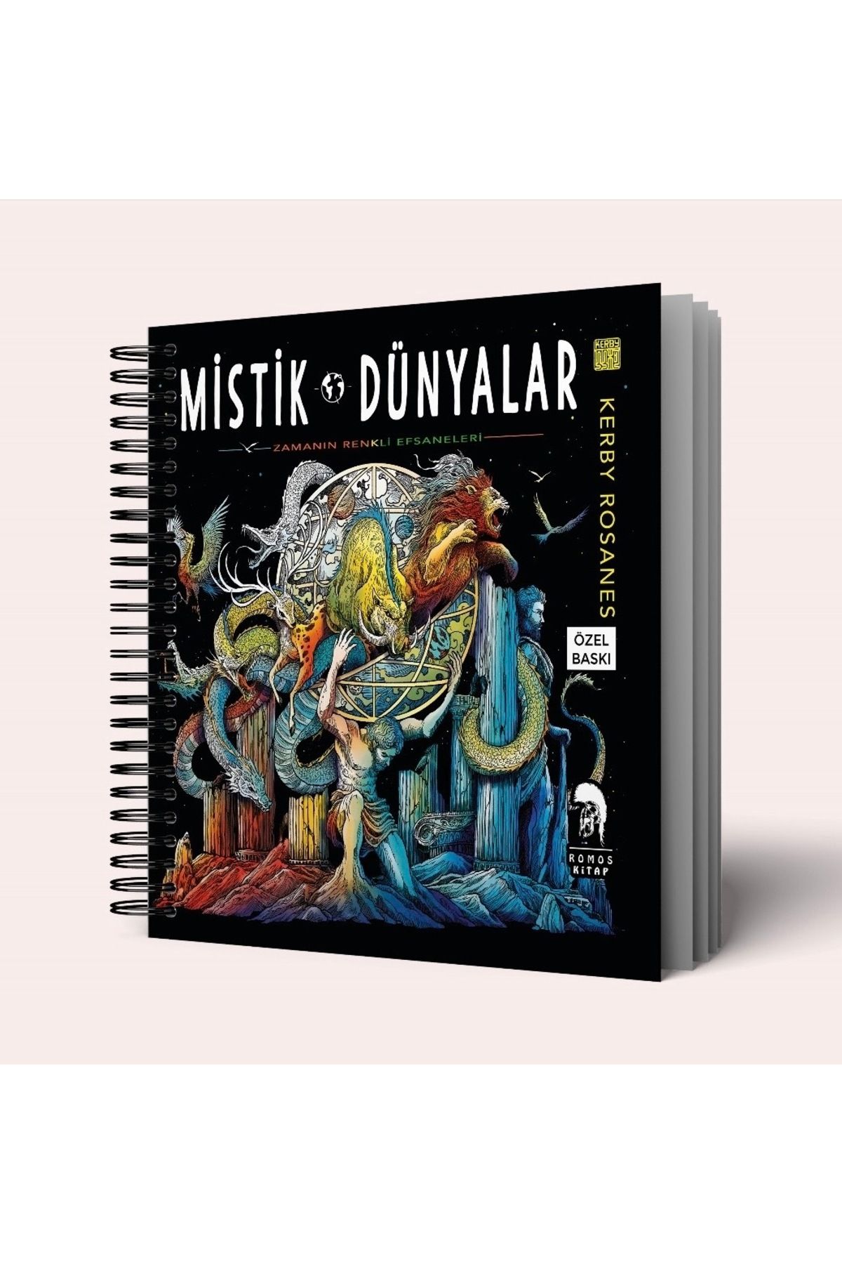 Romos Yayınları Mistik Dünyalar Özel Baskı (Spiralli)
