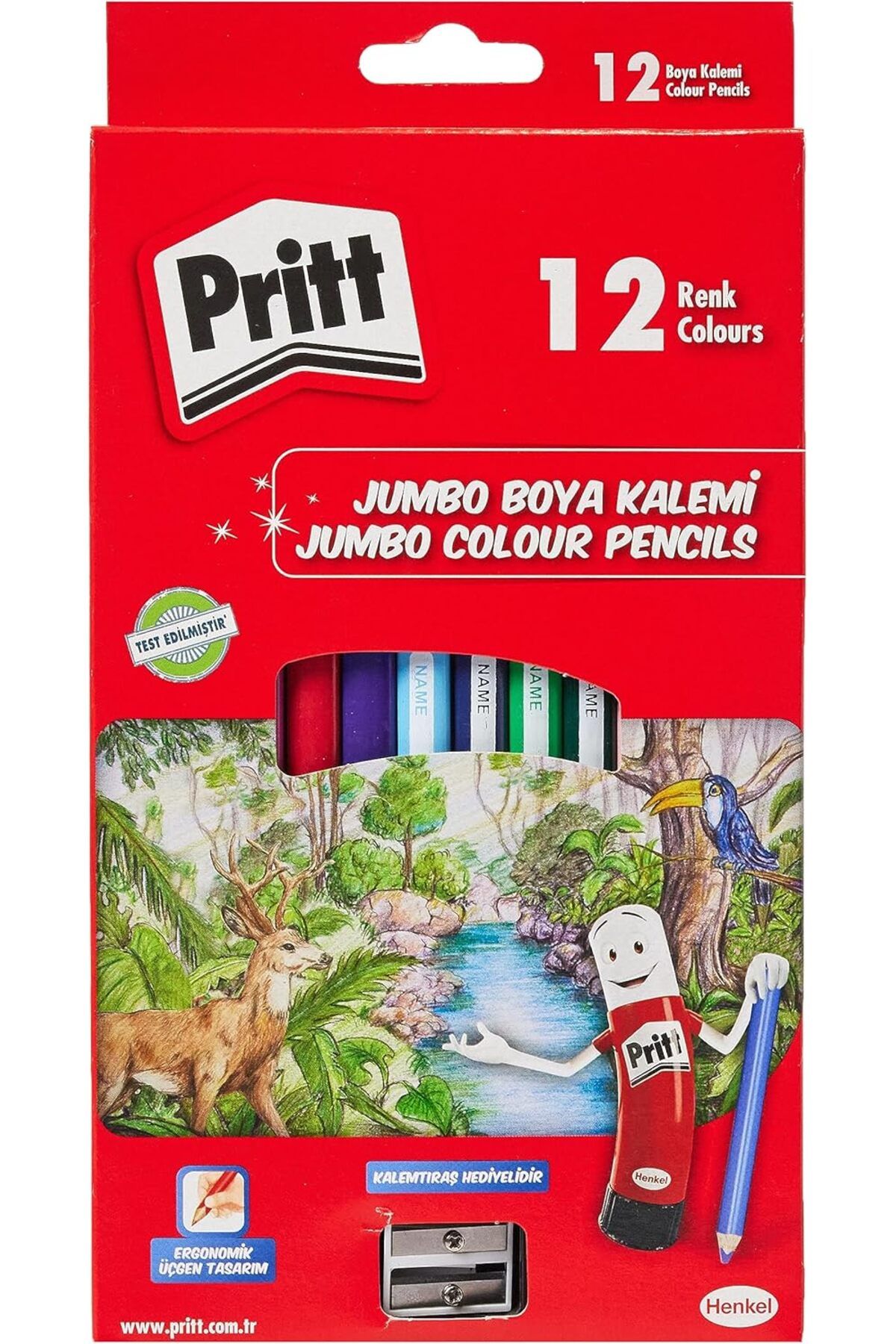 Genel Markalar Çağur 12'li Jumbo Kuru Boya Kalemi Desingstore 1109945