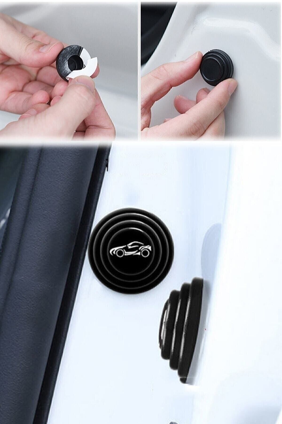 Teknotik-Anti-Slam Car Door Sound And Shock Absorbing Pad For Automobiles 10 Pcs 4