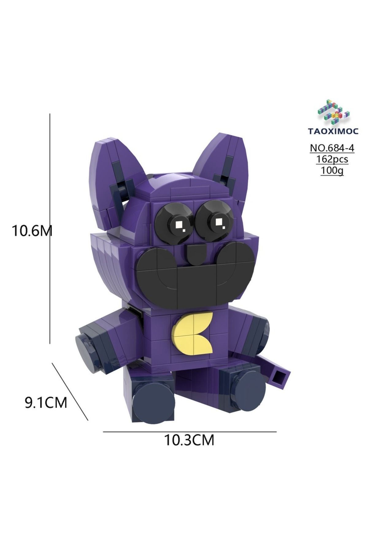Choice-New Smiling Critters Building Blocks Poppy 3 Smiling Critters And Catnap kuromi Block Set Dog Day... 1