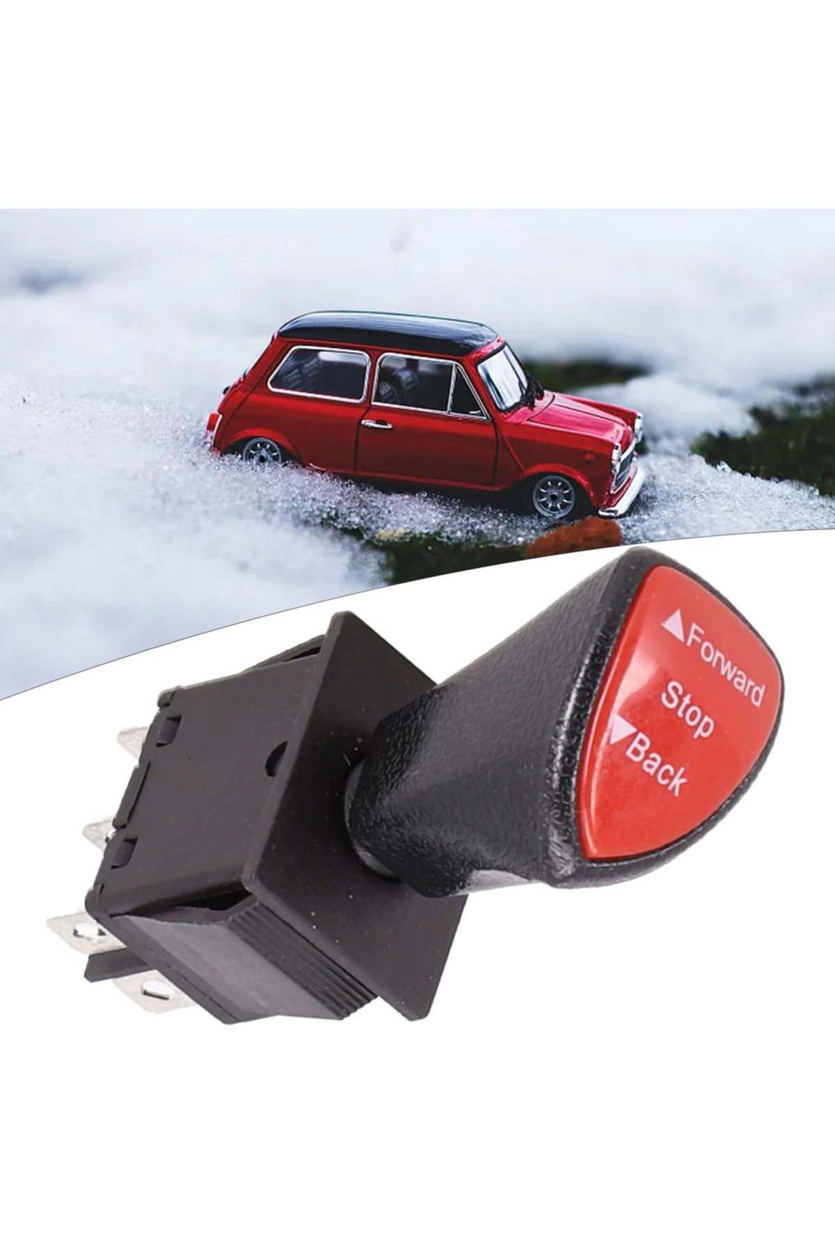 Choice-Forward-Stop-Back DPDT 6Pin Latching Slide Rocker Switch KCD4-604-6P 125V 250V Remote Control Car... 6