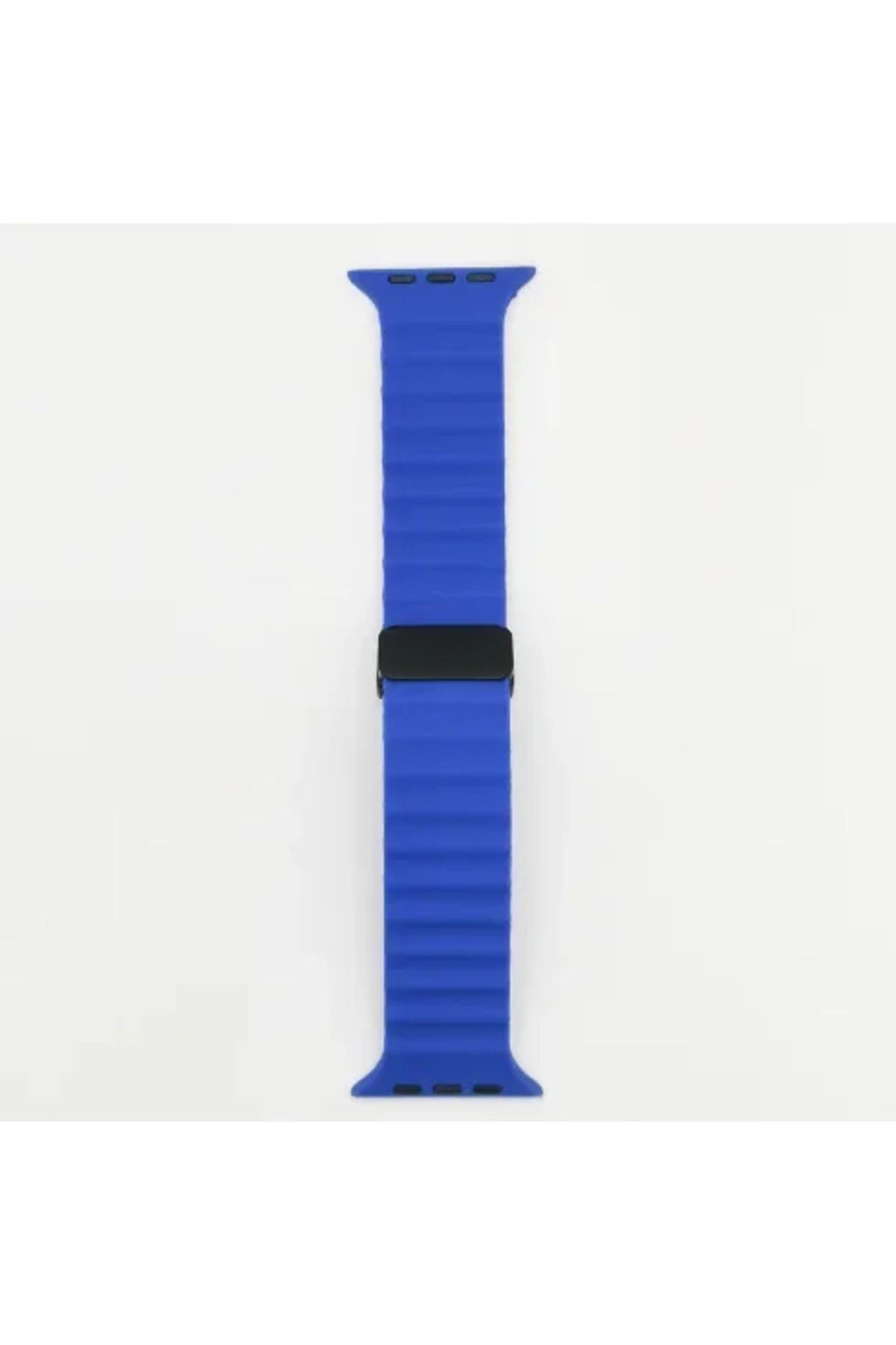 Choice-42 44 45 49mm Navy Blue Silicone Strap For Apple watch band 49mm 45  44 40  41 38 42mm magnetic buck 1