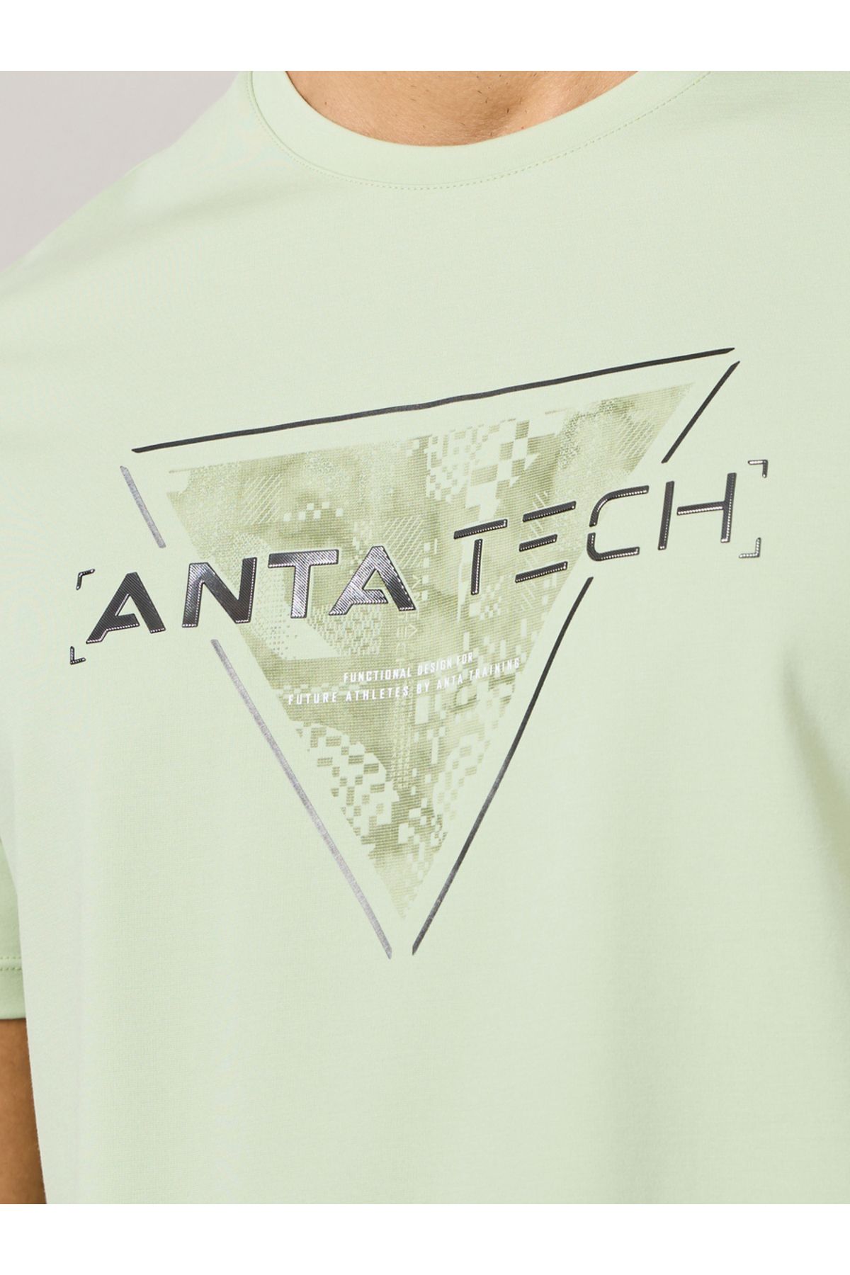 Anta-Logo Print Chill Touch Training T-Shirt 3