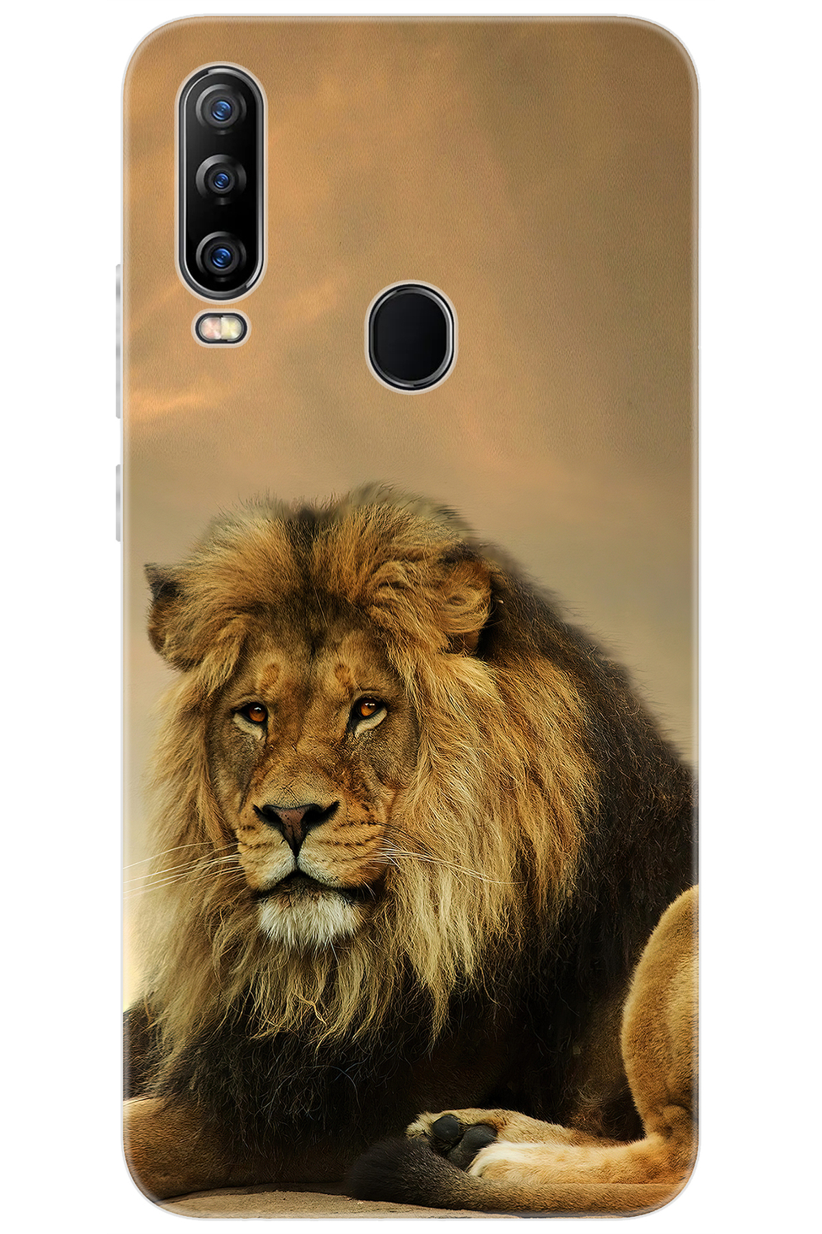 GM 20 PRO (G501/G501d) Compatible Sheath Pattern Printed Silicone King Lion NGO:207 CP-4gkXr6h