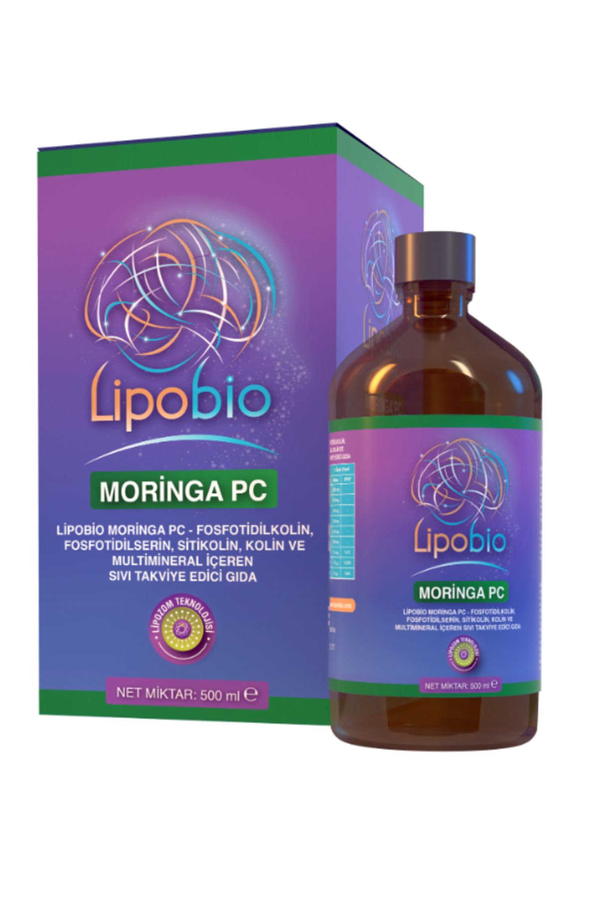 Lipobio Moringa PC – Doğal Destekçisi (500cc)