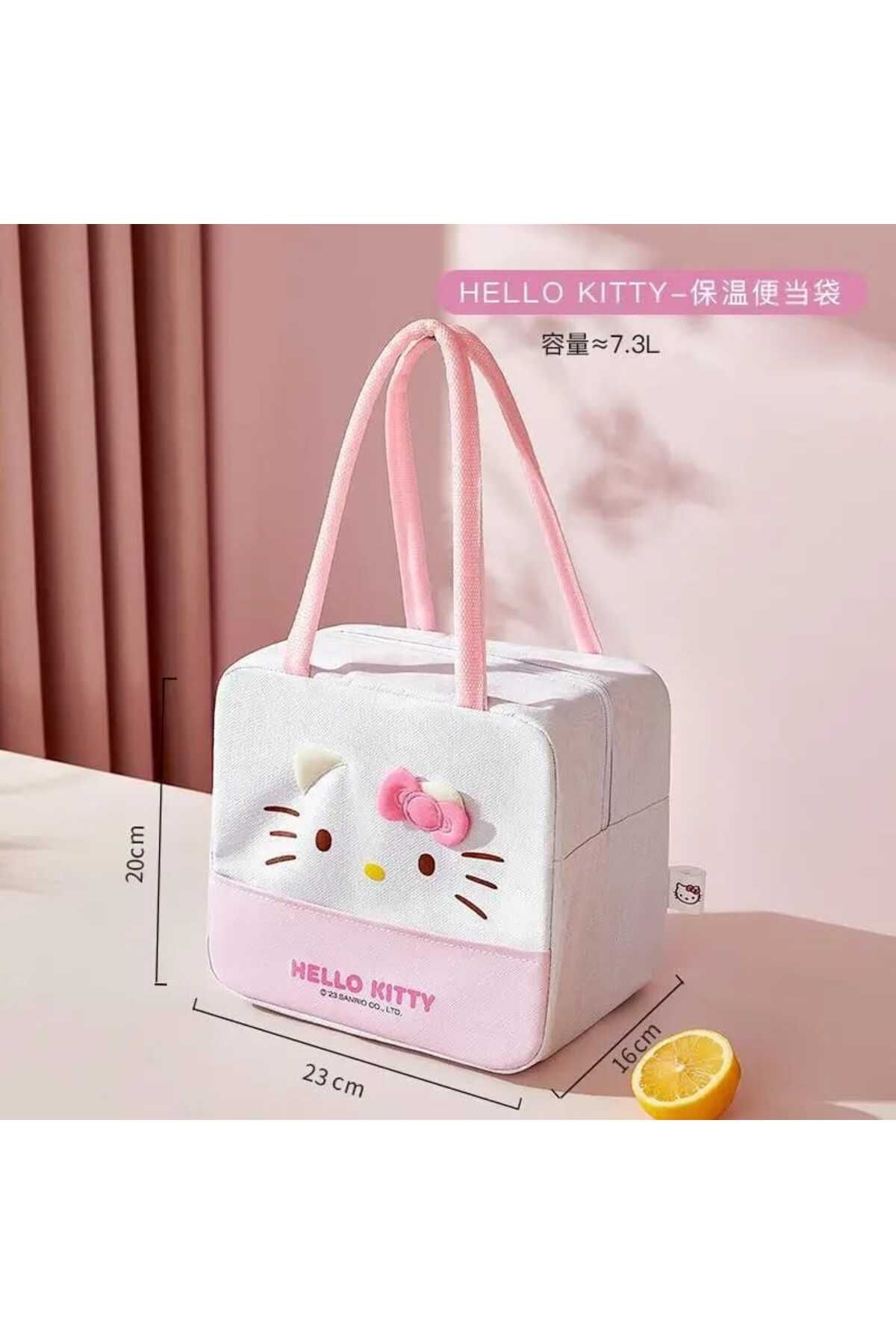 KumOziShop Cinnamoroll My Melody Hello Kitty Kulaklı Folyolu Beslenme Çantası