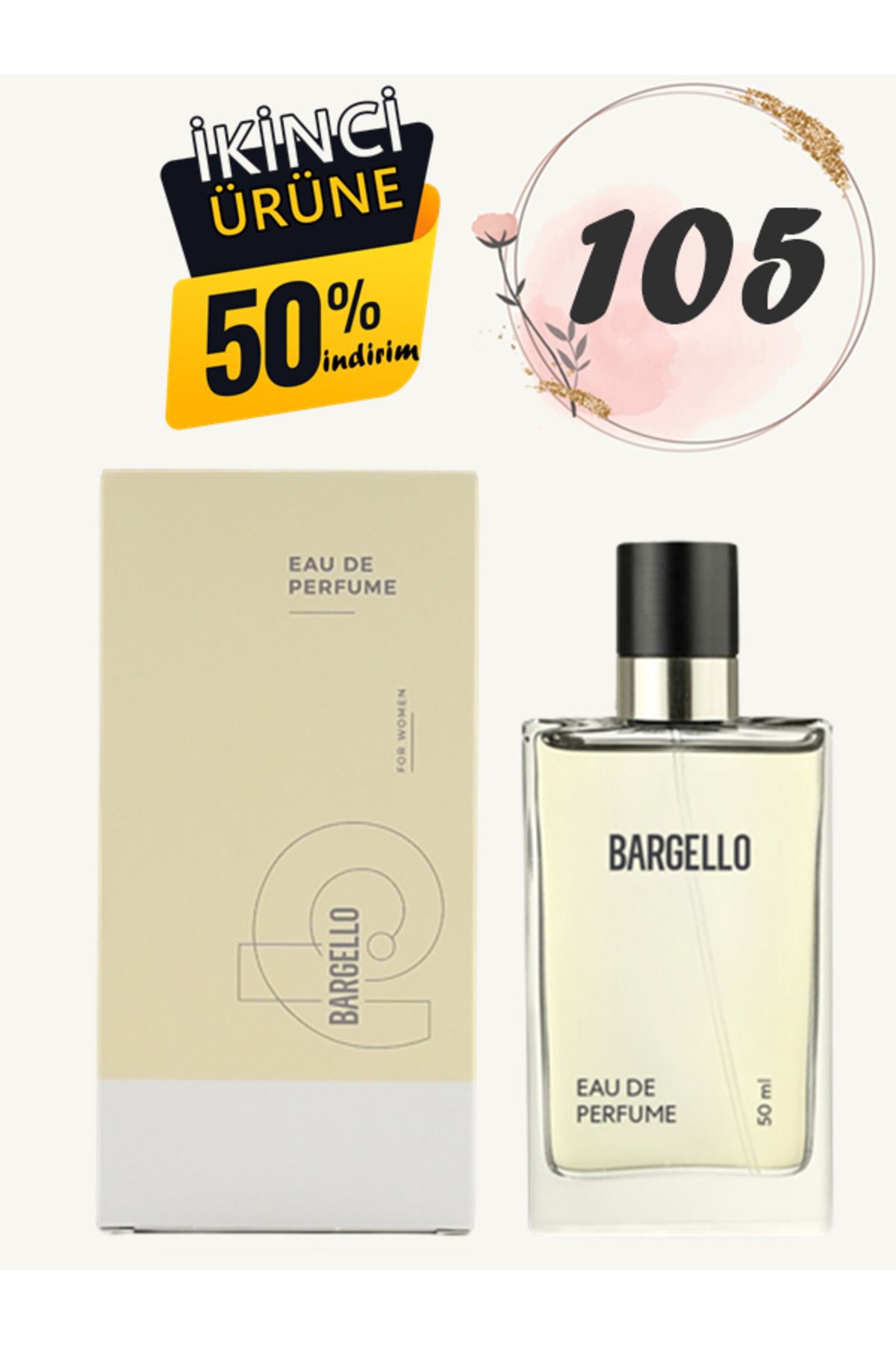 عطر زنانه 105 ORIENTAL 50 ML EDP 8691841304609 Bargello