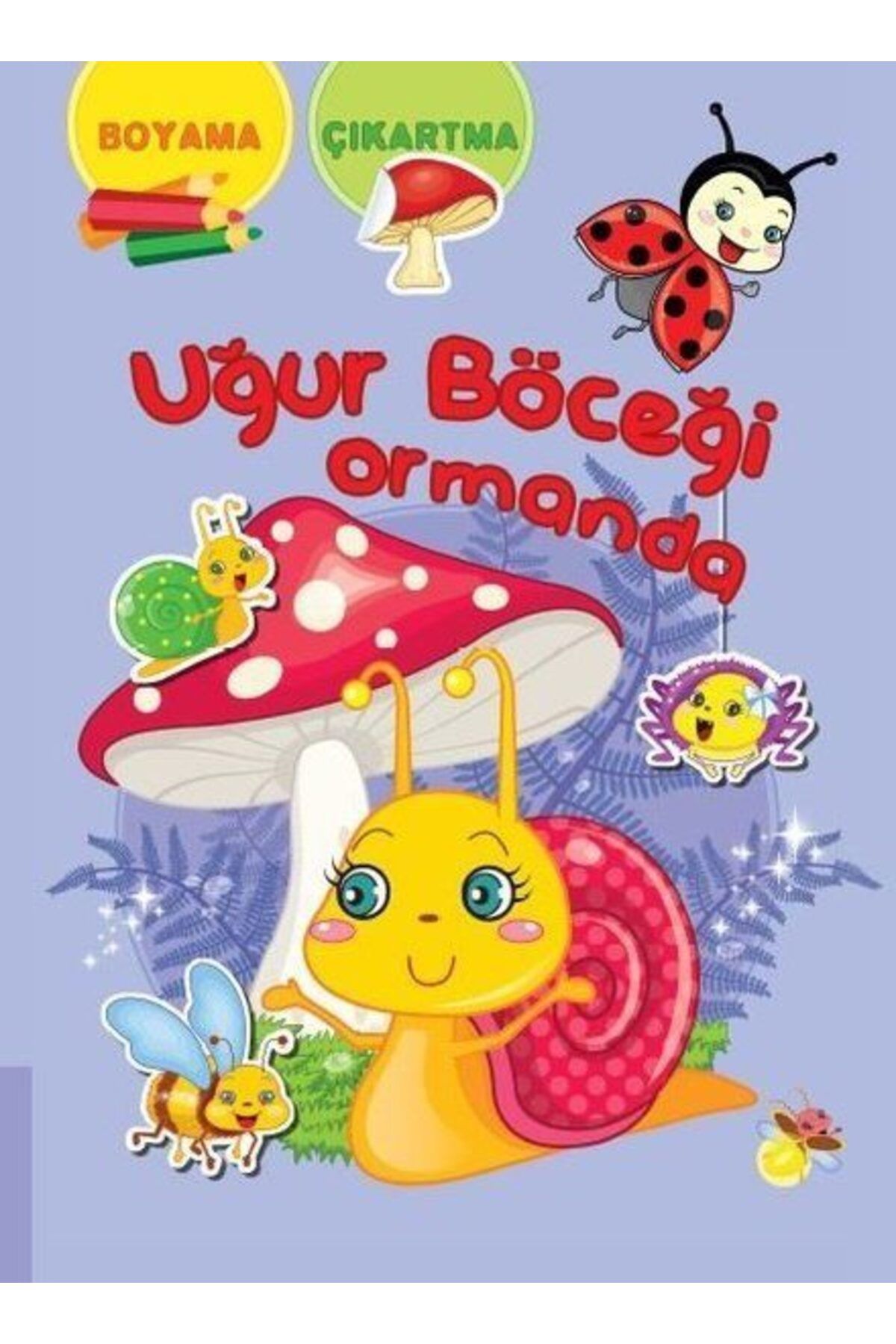 Koloni Çocuk Uğur Böceği Ormanda