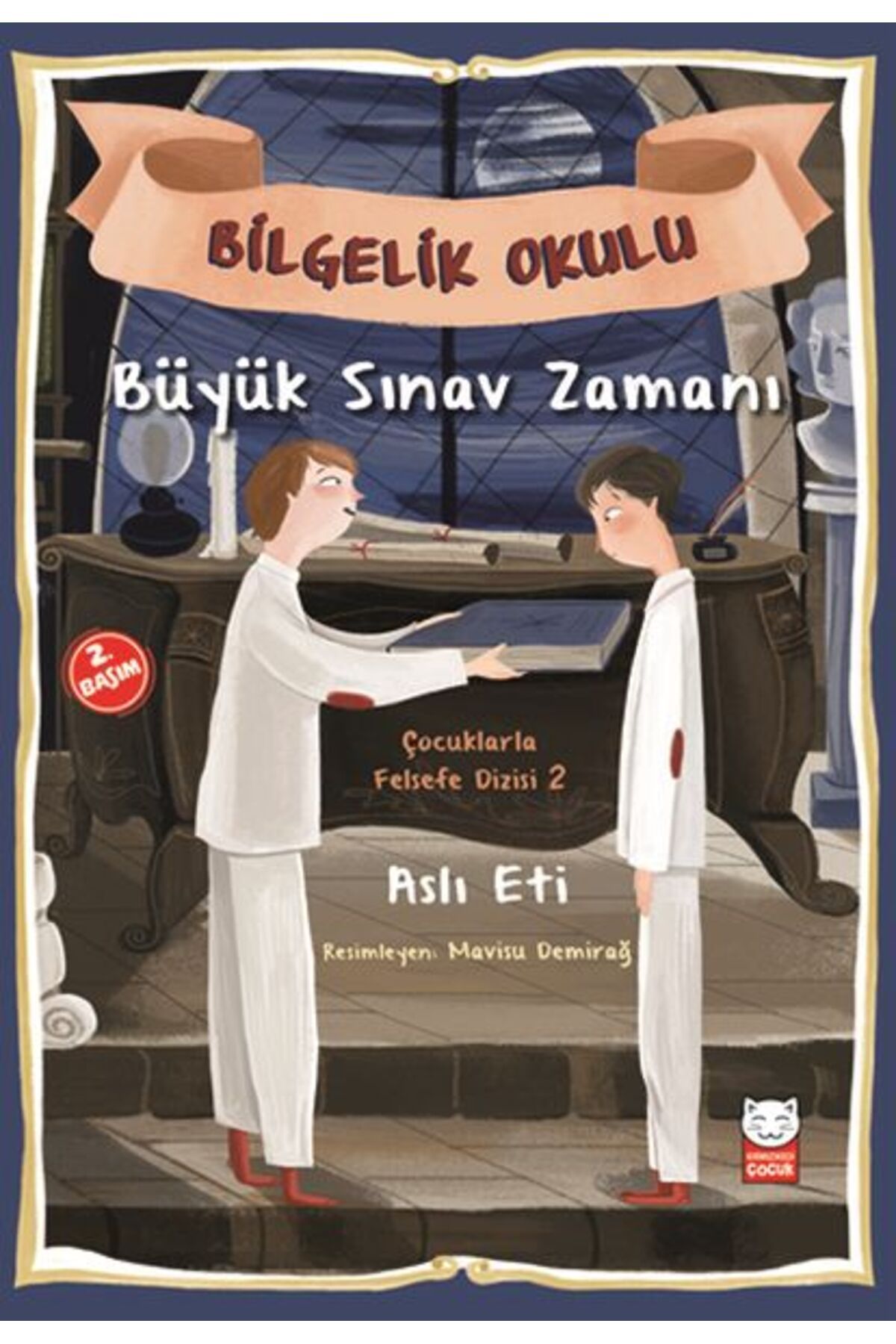 Destek Yayınları Çocuklarla Felsefe Dizisi 2 Bilgelik Okulu Büyük Sınav Zamanı