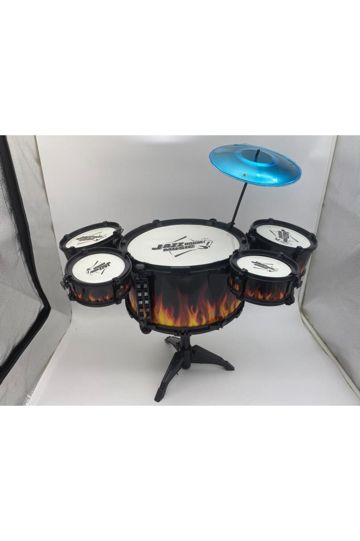 Limon-Lemon Toy Lmn151 Large Vertical Drum Set of 5 1