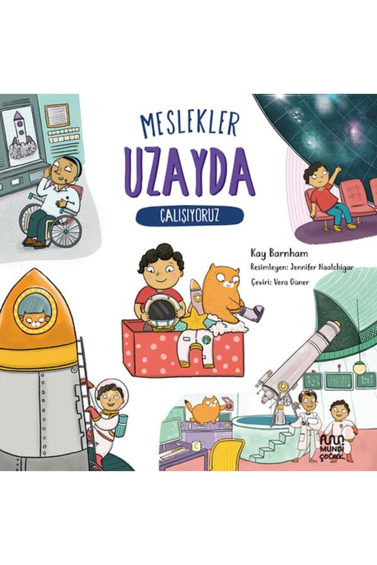 Destek Yayınları Meslekler Uzayda Çalışıyoruz