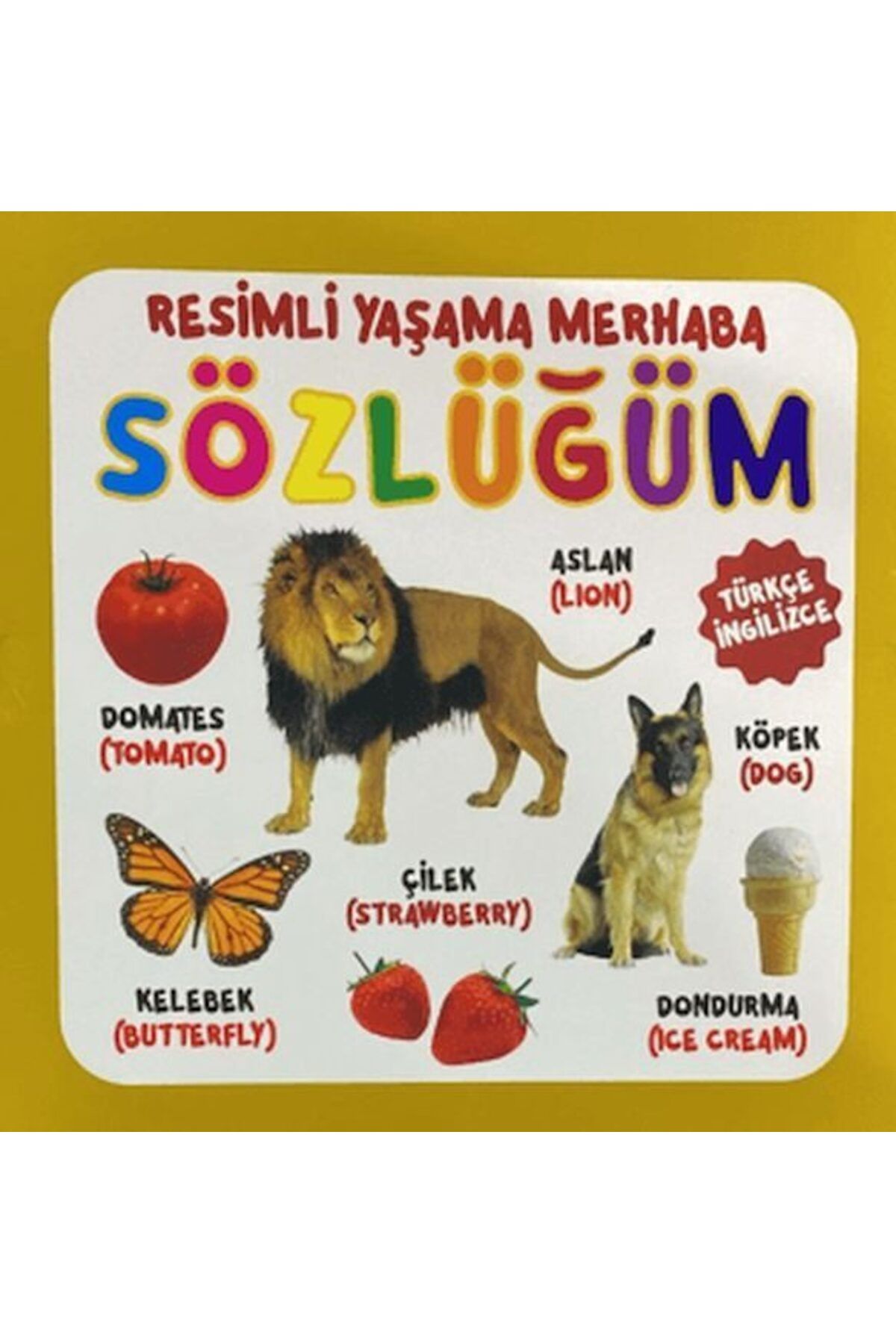 0-6 Yaş Yayınları Resimli Yaşama Merhaba Sözlüğüm