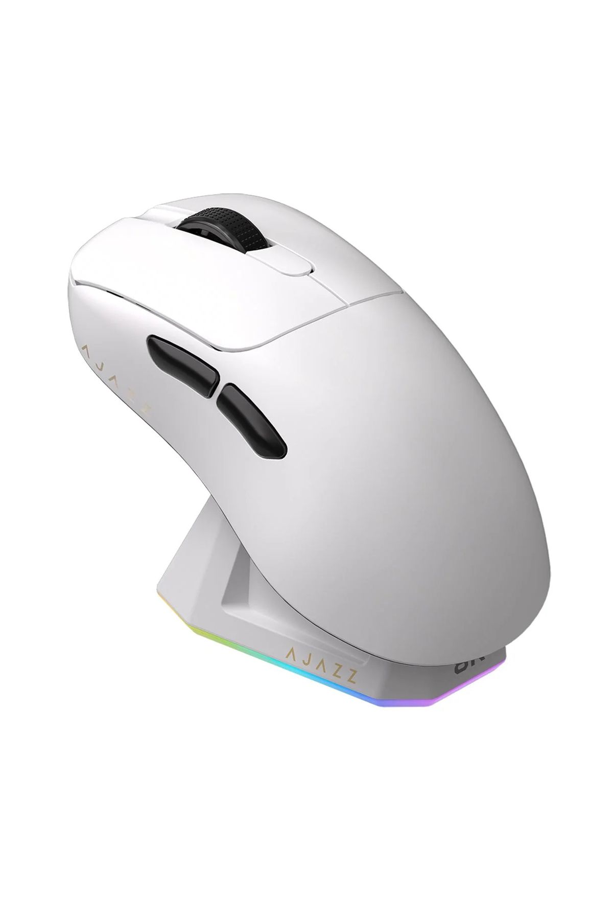 Coverzone AJAZZ AJ179 PRO 3 Modlu 8000Hz 26.000 DPI Manyetik Şarj İstasyon PAW 3395 Optik Sensör Gaming Mouse