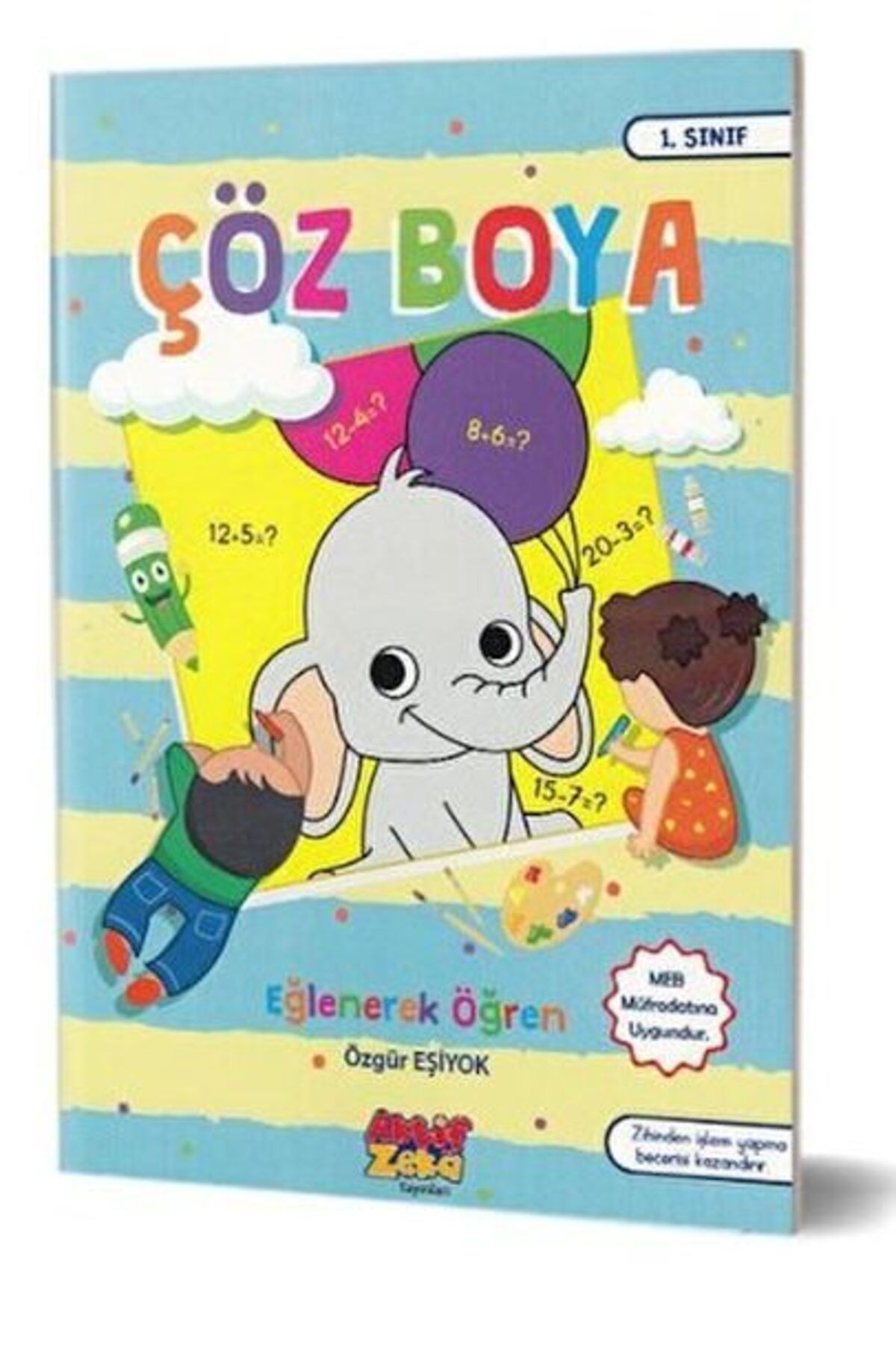 Aktif Zeka Yayınları Eğlenerek Öğren Çöz Boya