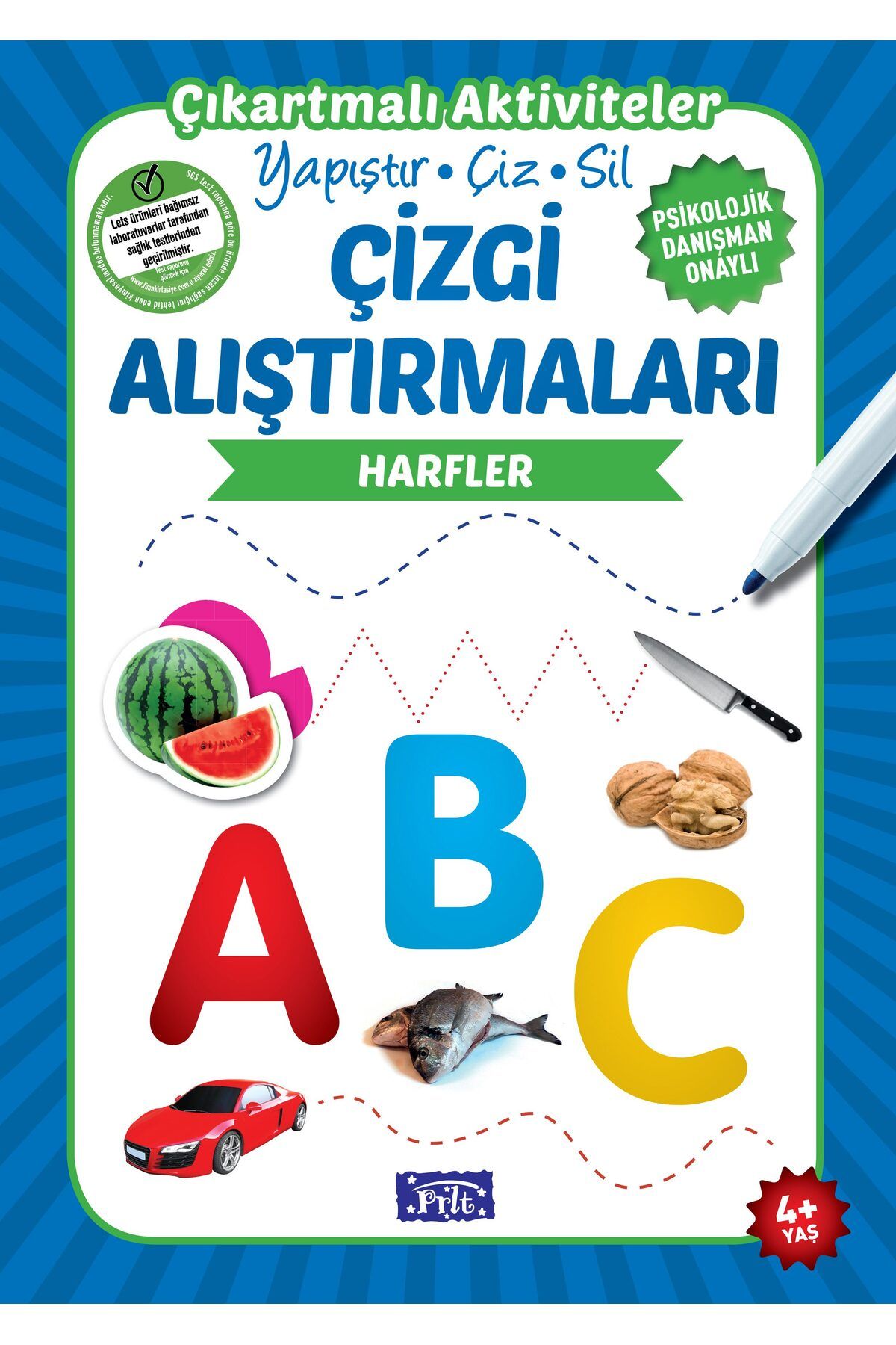 Parıltı Yayınları Harfler Çizgi Alıştırmaları