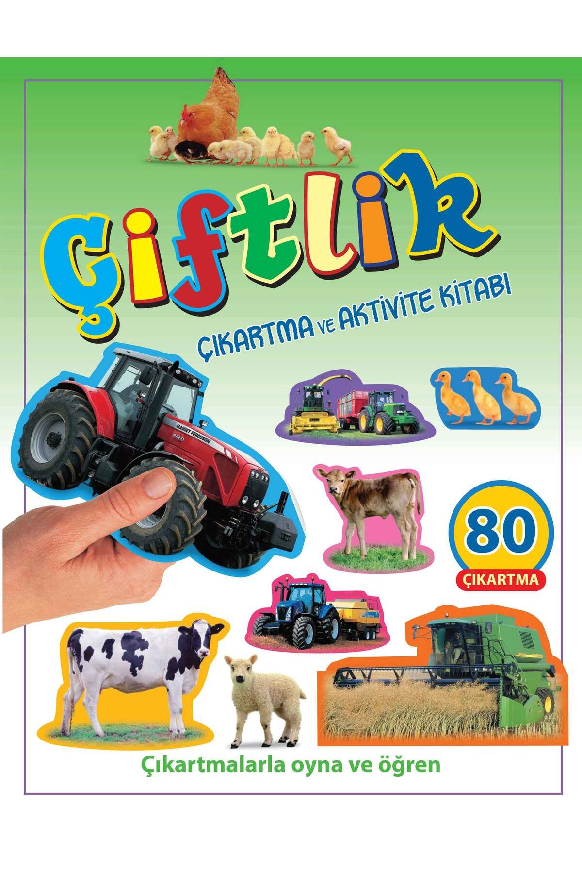 Parıltı Yayınları Çiftlik Çıkartma ve Aktivite Kitabı