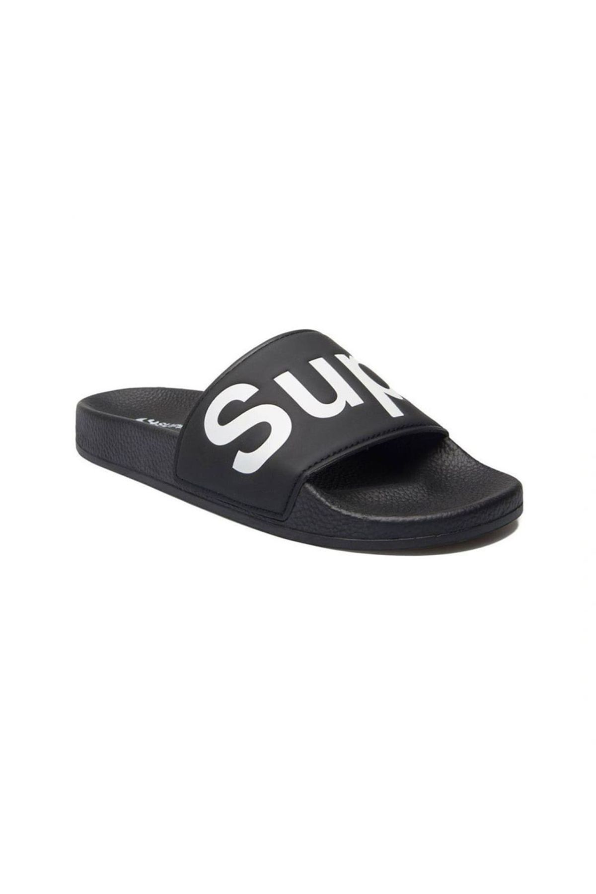 Superga-1908 Slides Polysoft Unisex černé pantofle 2