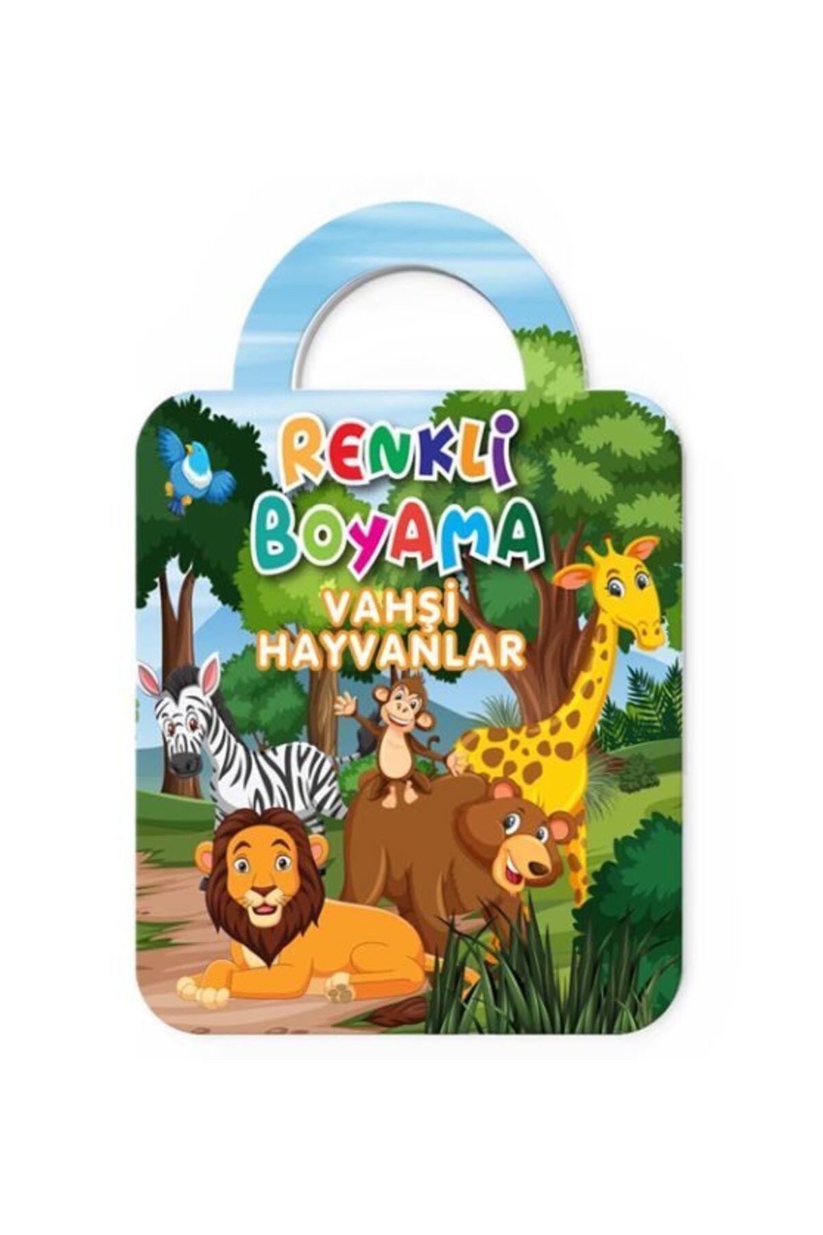 Destek Yayınları Renkli BoyamaVahşi Hayvanlar