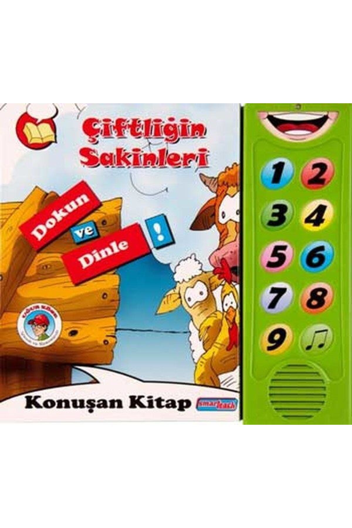 Smarteach Yayınları Çiftliğin Sakinleri Dokun ve Dinle Konuşan Kitap