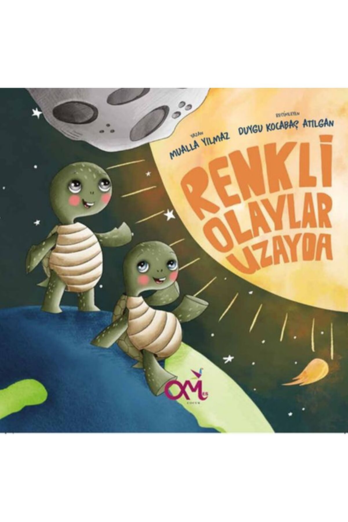 Omes Çocuk Renkli Olaylar Uzayda
