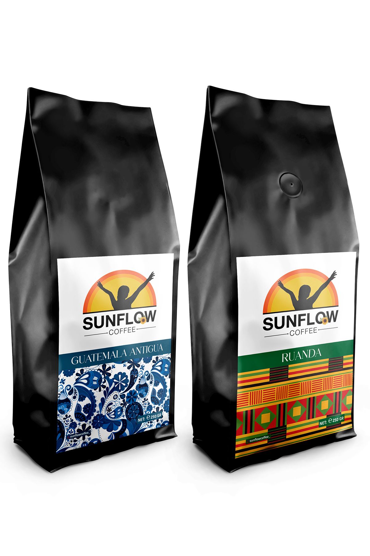 Sunflow Coffee Ruanda ve Guatemala Antigua x 250 Gr. Yöresel Filtre Kahve