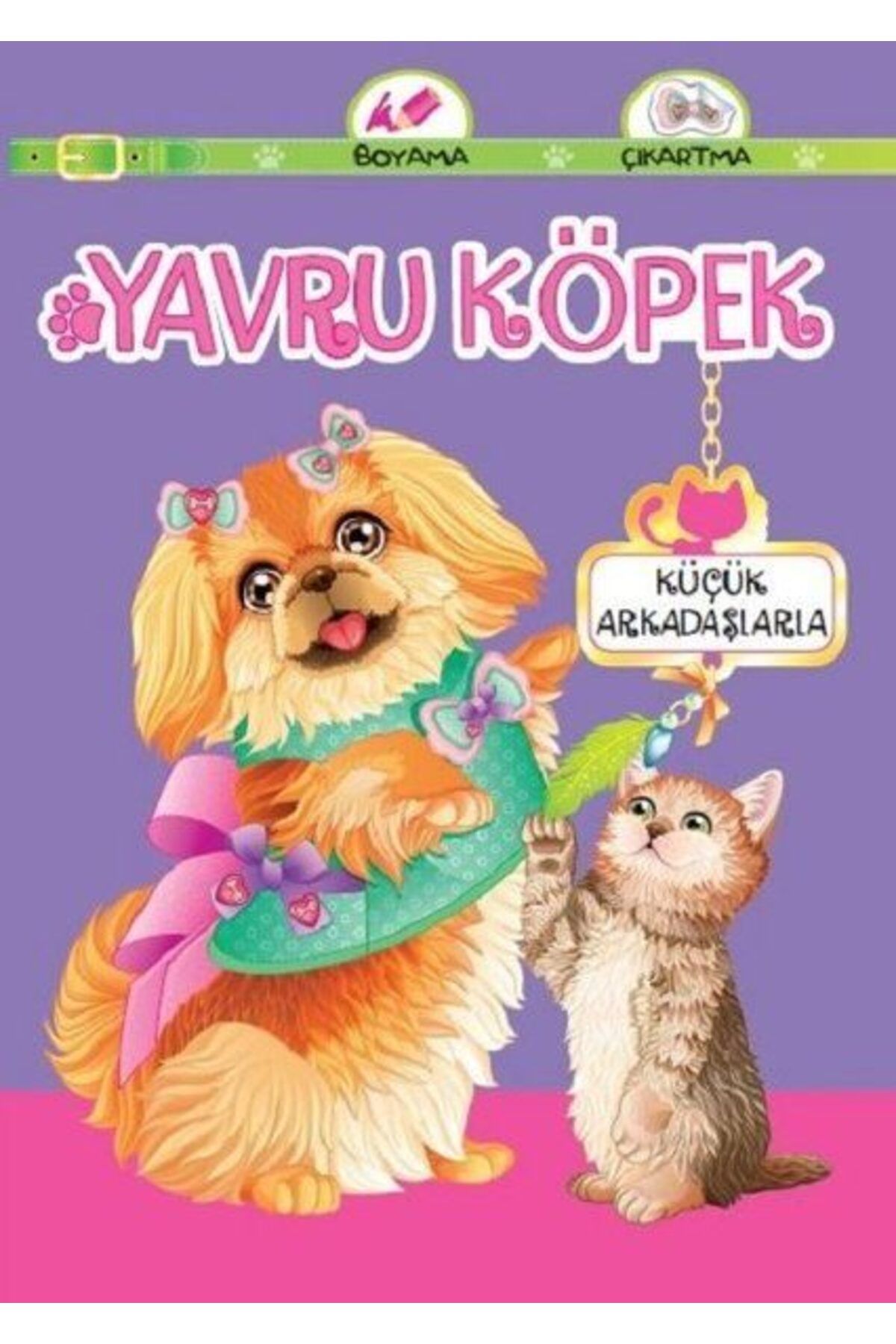 Koloni Çocuk Yavru Köpek Küçük Arkadaşlarla