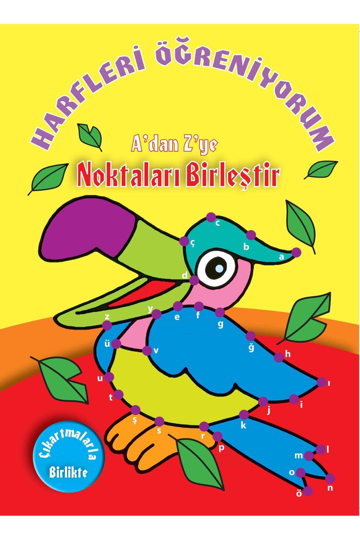 Parıltı Yayınları Harfleri Öğreniyorum Adan Zye Noktaları Birleştir