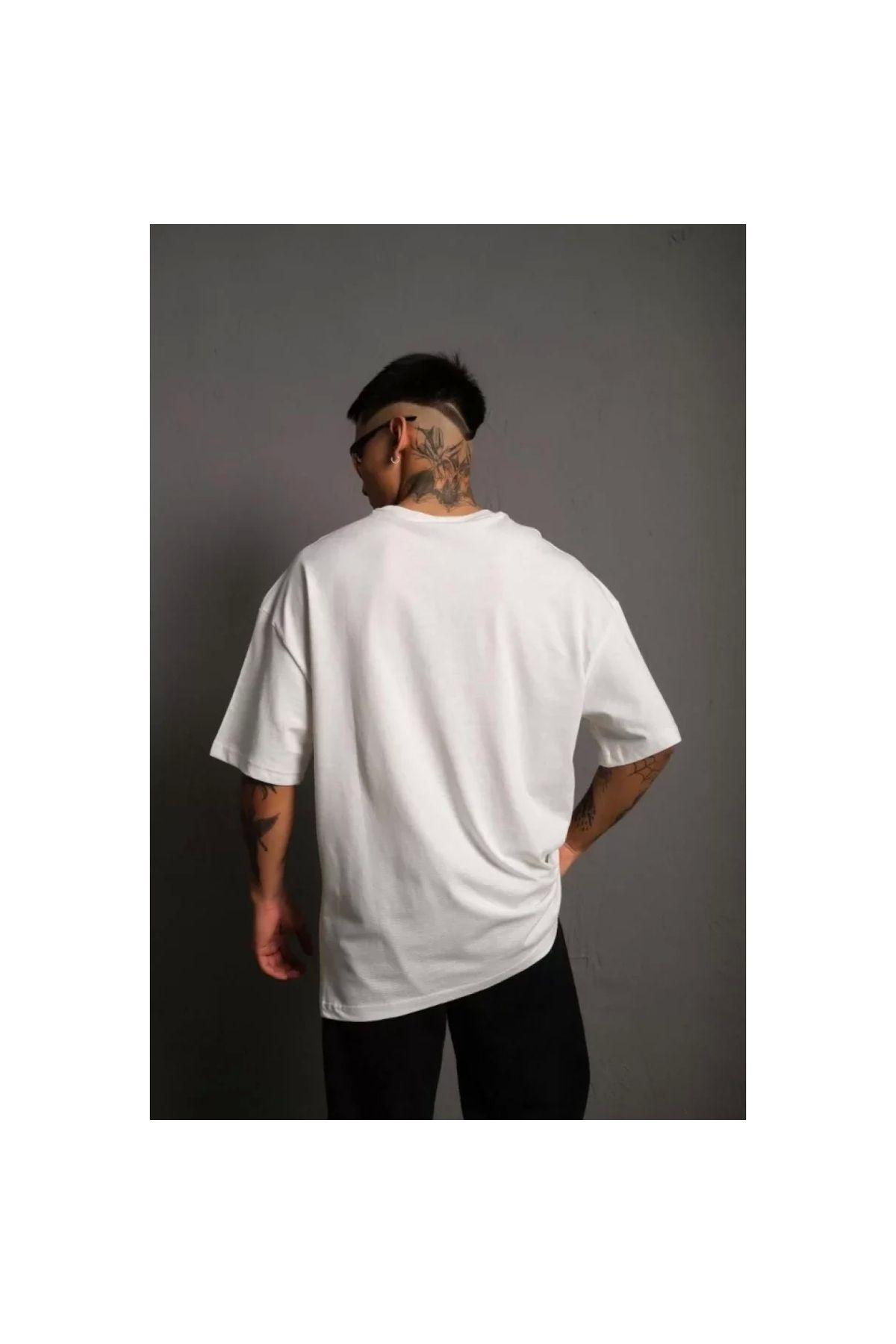 Narnuga Erkek 24/1 Düz A Kalite Oversize Tshirt