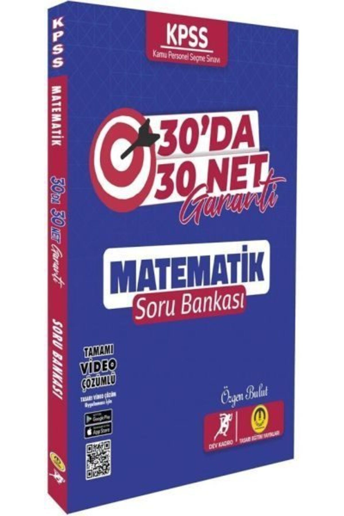 Destek Yayınları Tasarı Yayınları KPSS Matematik 30 da 30 Net Garanti Soru Bankası