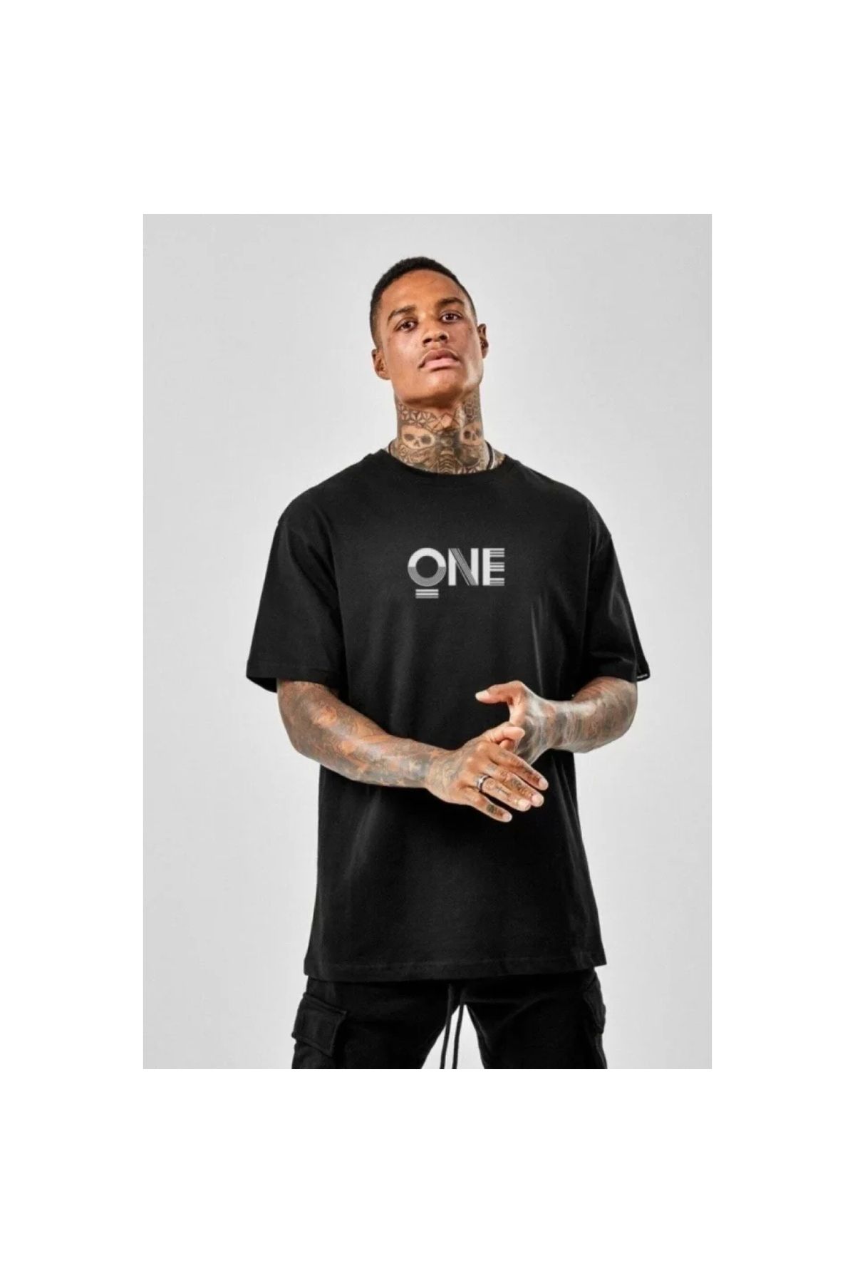 Narnuga Unisex Baskılı Oversize TShirt