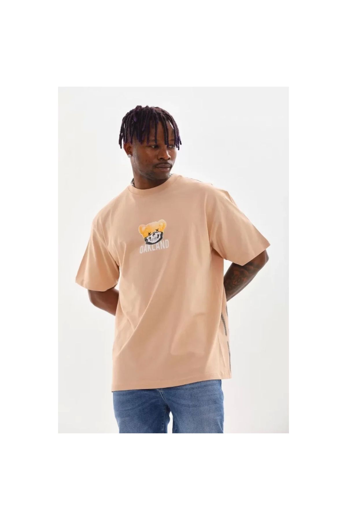Marsilyan Unisex Baskılı Oversize TShirt