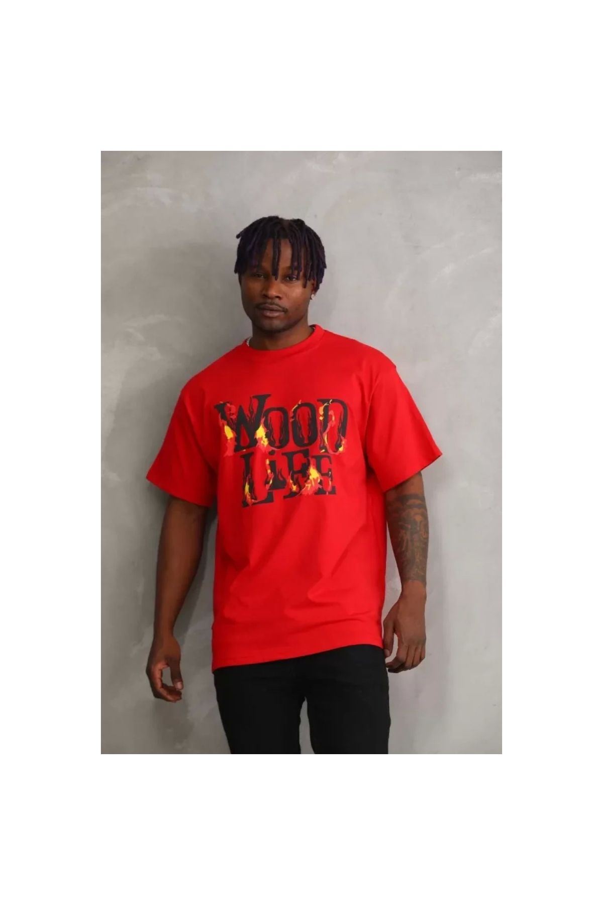 Marsilyan Unisex Baskılı Oversize TShirt