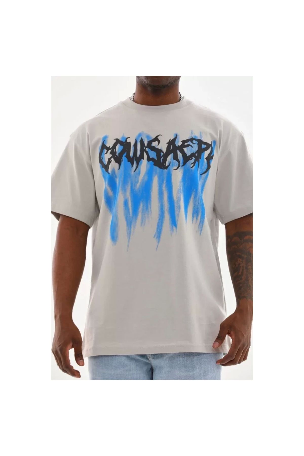 Narnuga Unisex Baskılı Oversize TShirt