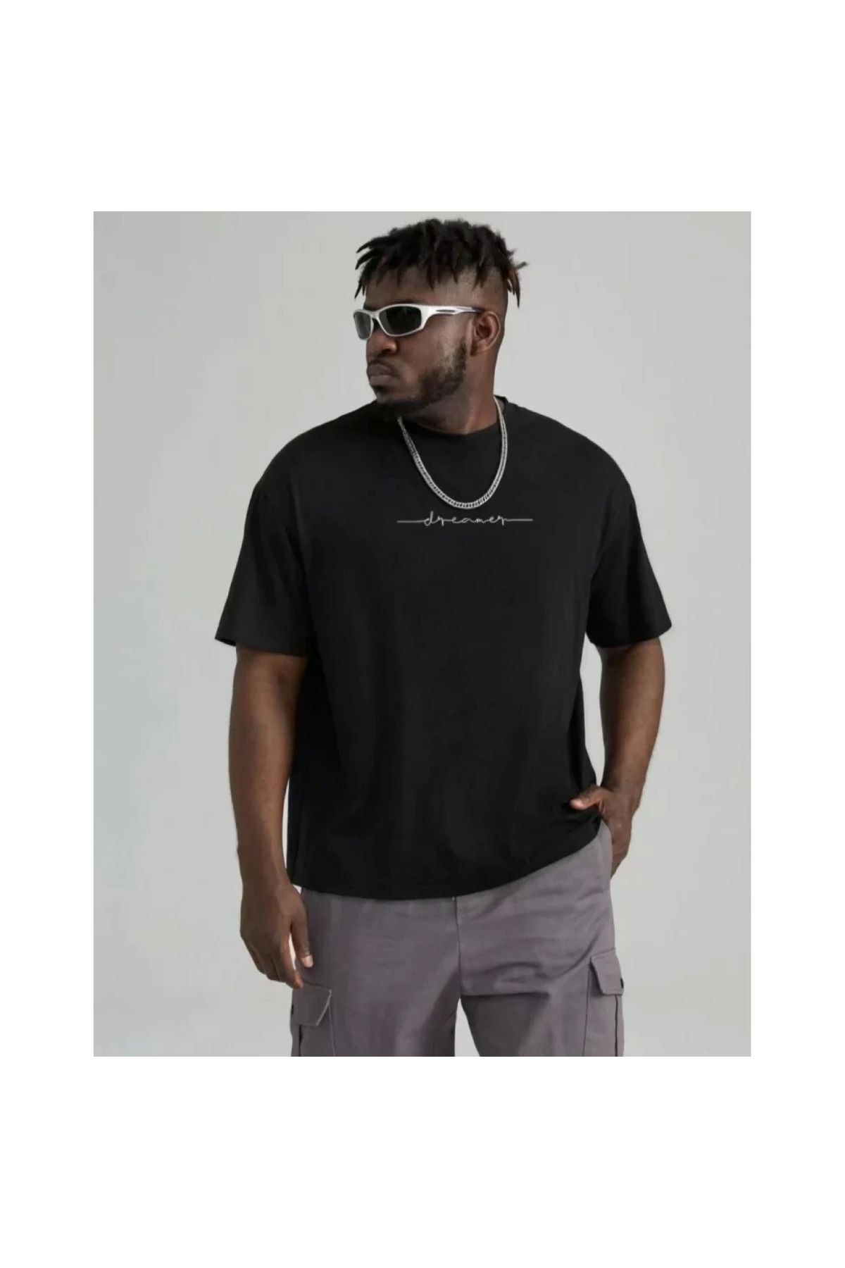 Narnuga Unisex Baskılı Oversize TShirt