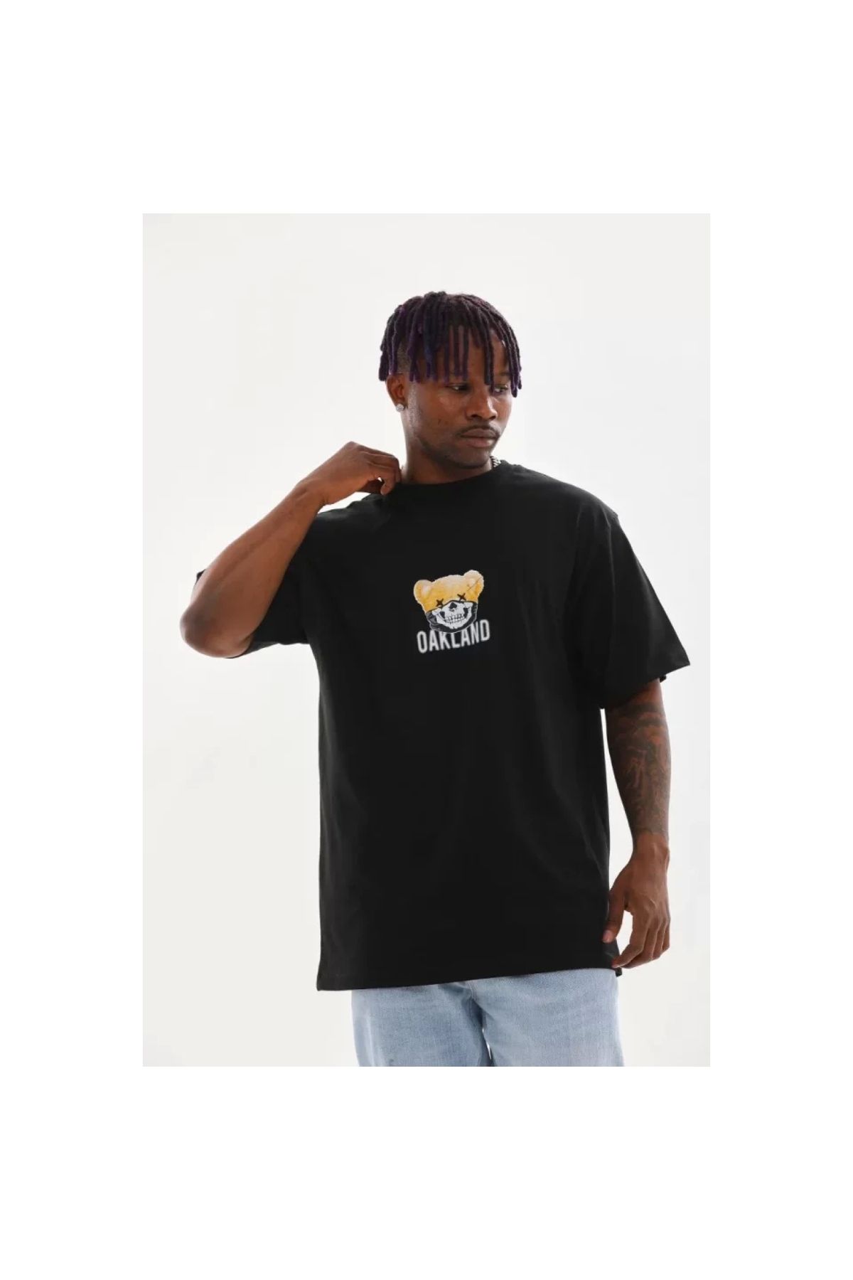 Marsilyan Unisex Baskılı Oversize TShirt