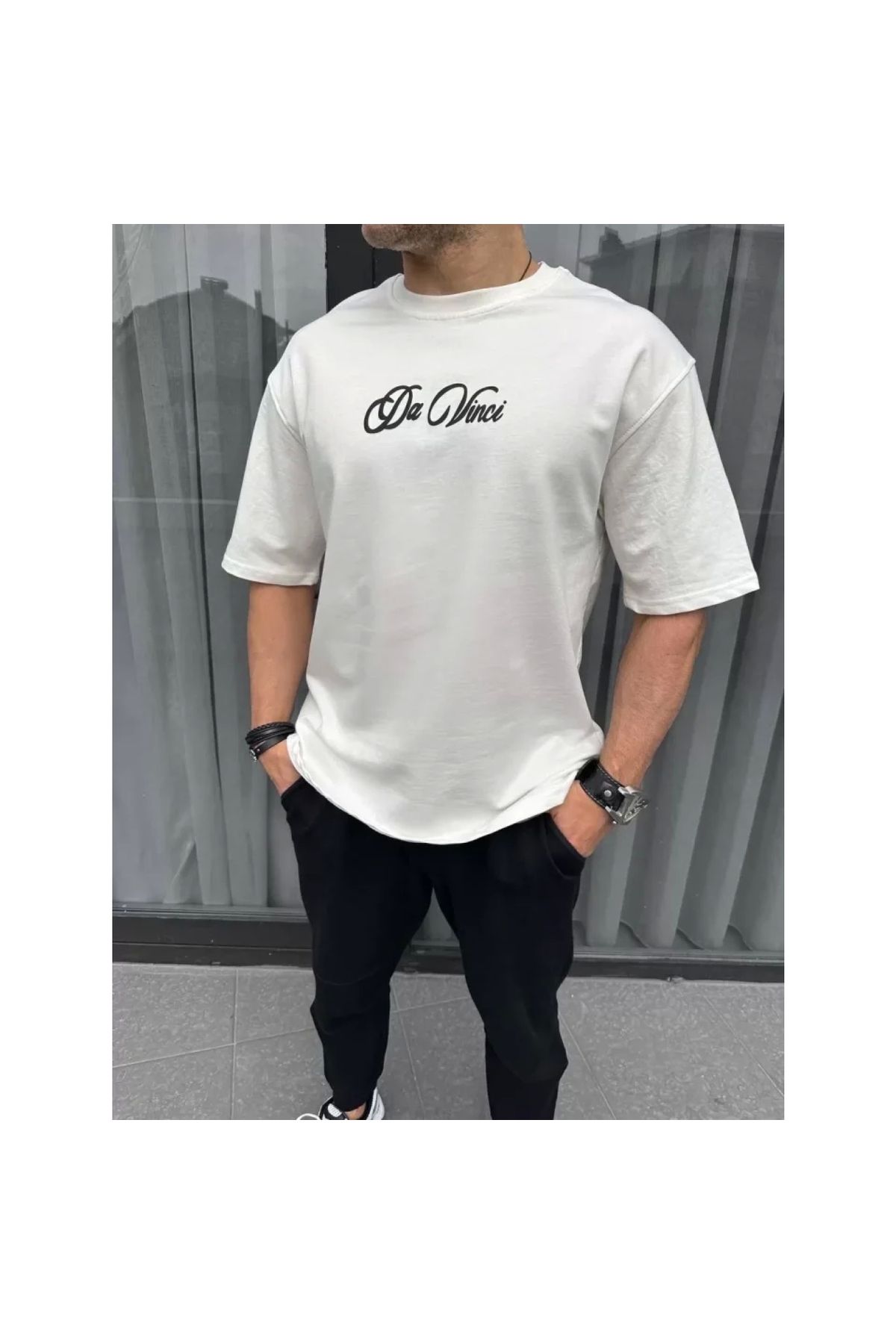 Narnuga Unisex Baskılı Oversize TShirt