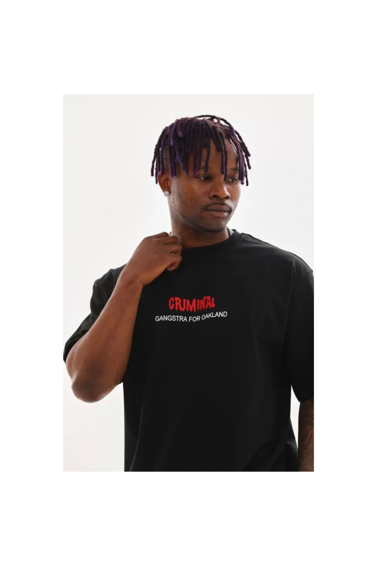 Narnuga Unisex Baskılı Oversize TShirt
