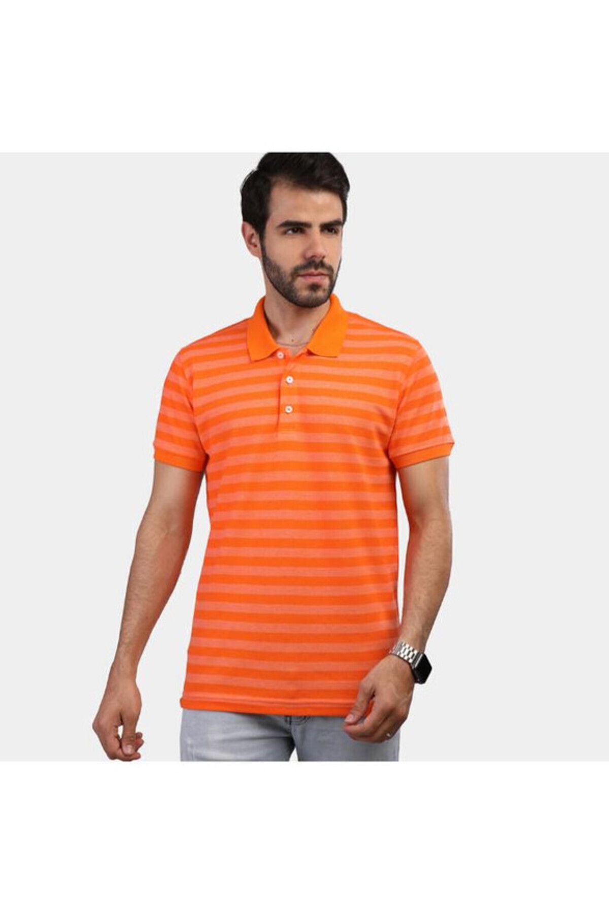 COUP-- Polo-shirt For Men 1100029-orange M 1